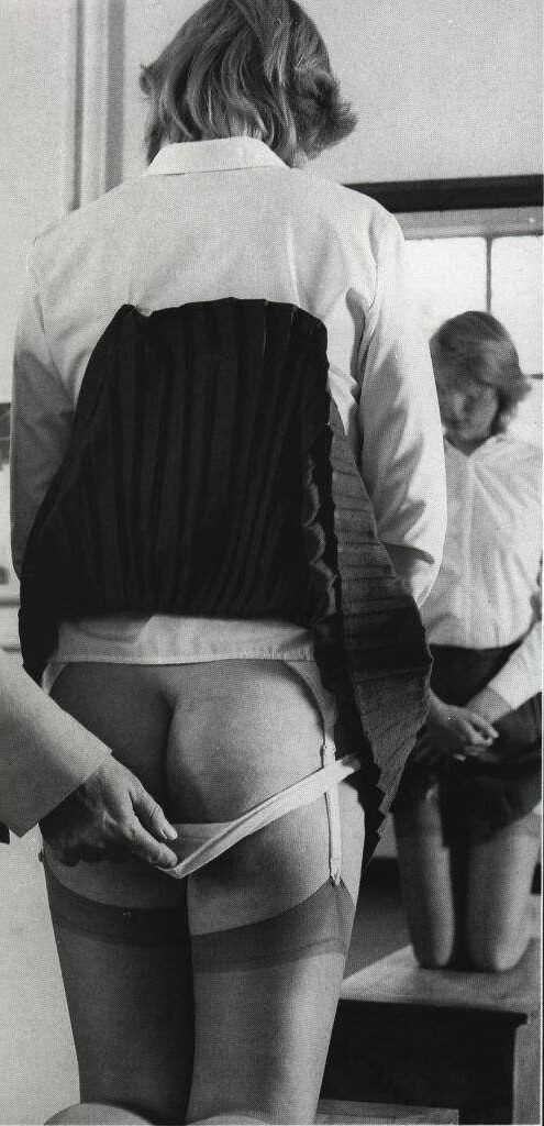 Retro Spanking Blushes picture set Oxford candidates