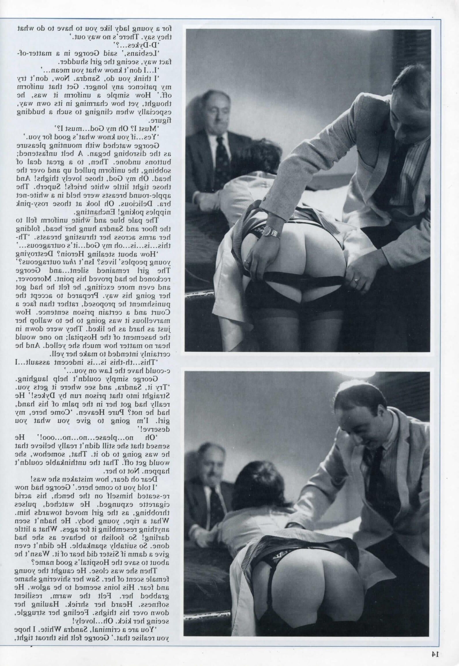 Retro Spanking Uniform Girls issue (complete)