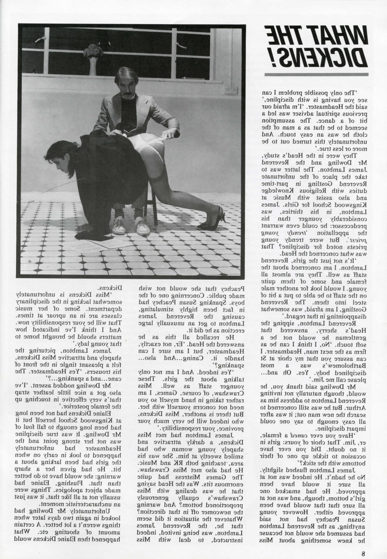 Retro Spanking Uniform Girls issue (complete)