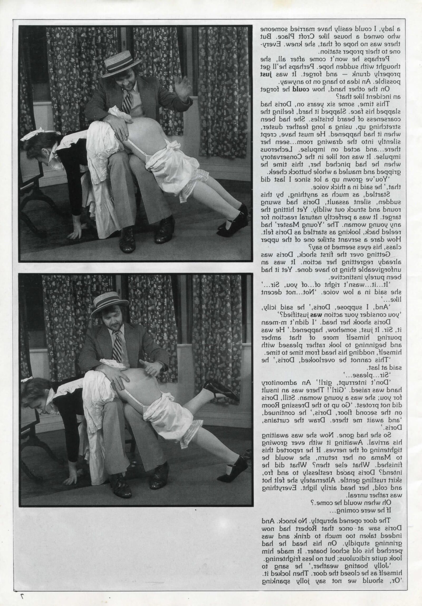 Retro Spanking Uniform Girls issue (complete)