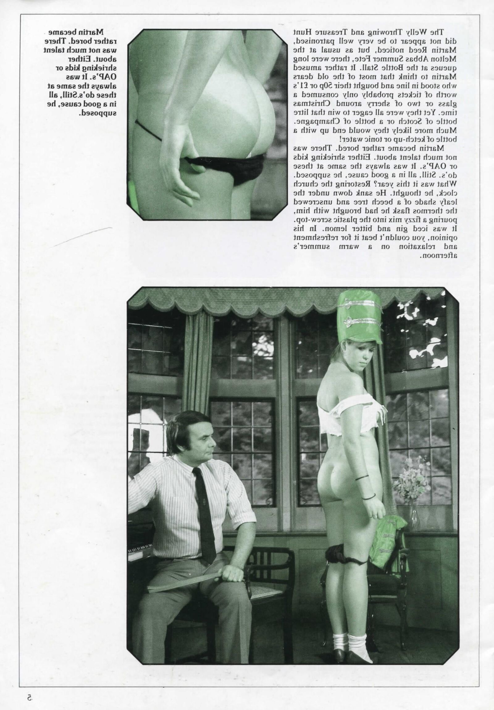 Retro Spanking Uniform Girls issue (complete)