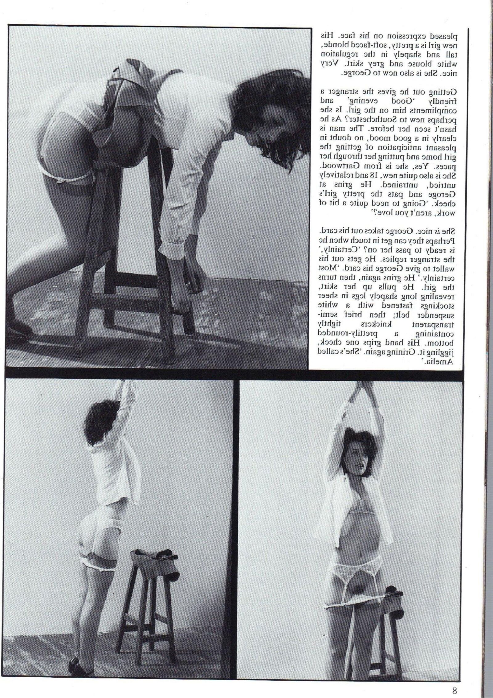 Retro Spanking Blushes issue complete