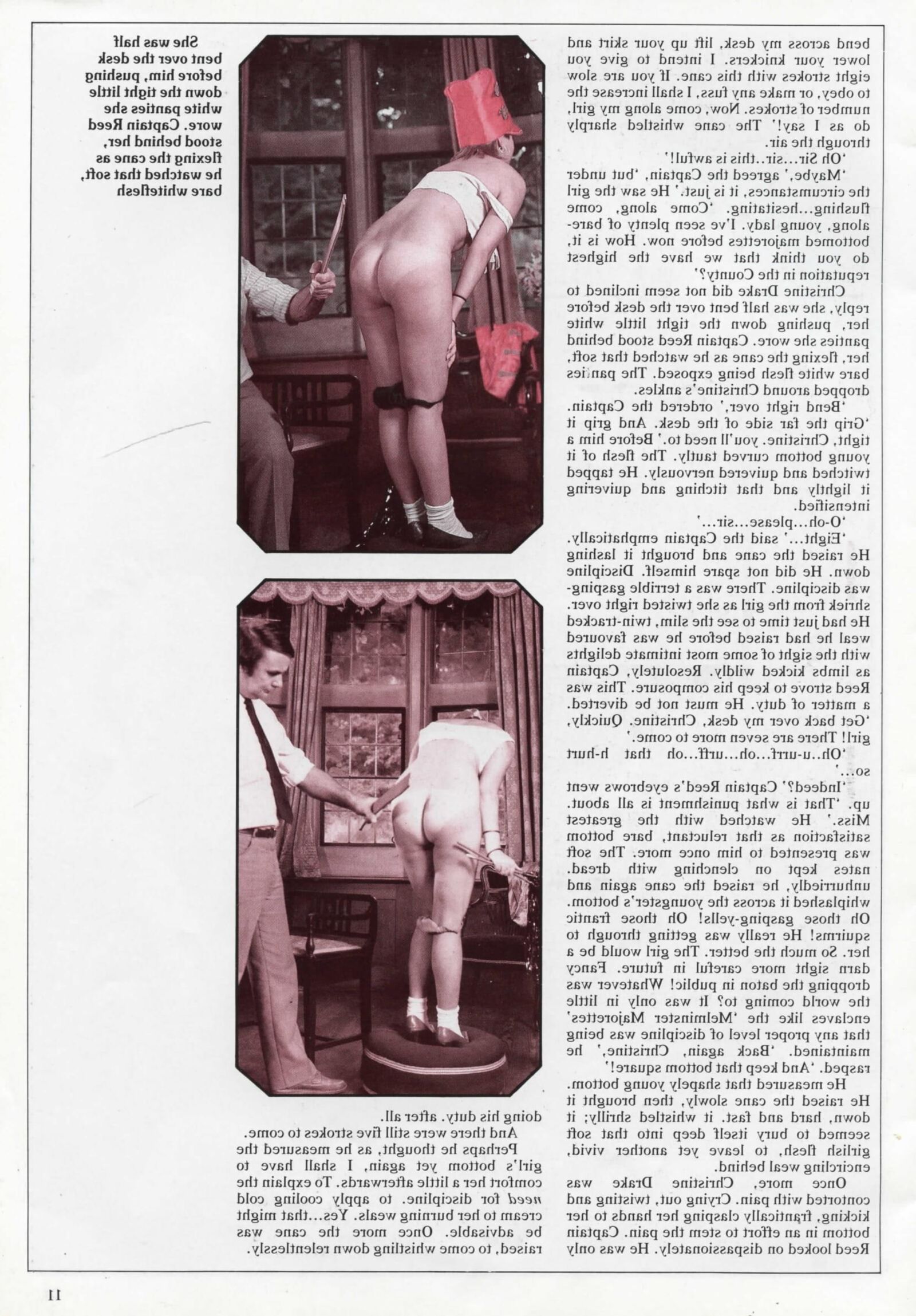Retro Spanking Uniform Girls issue (complete)