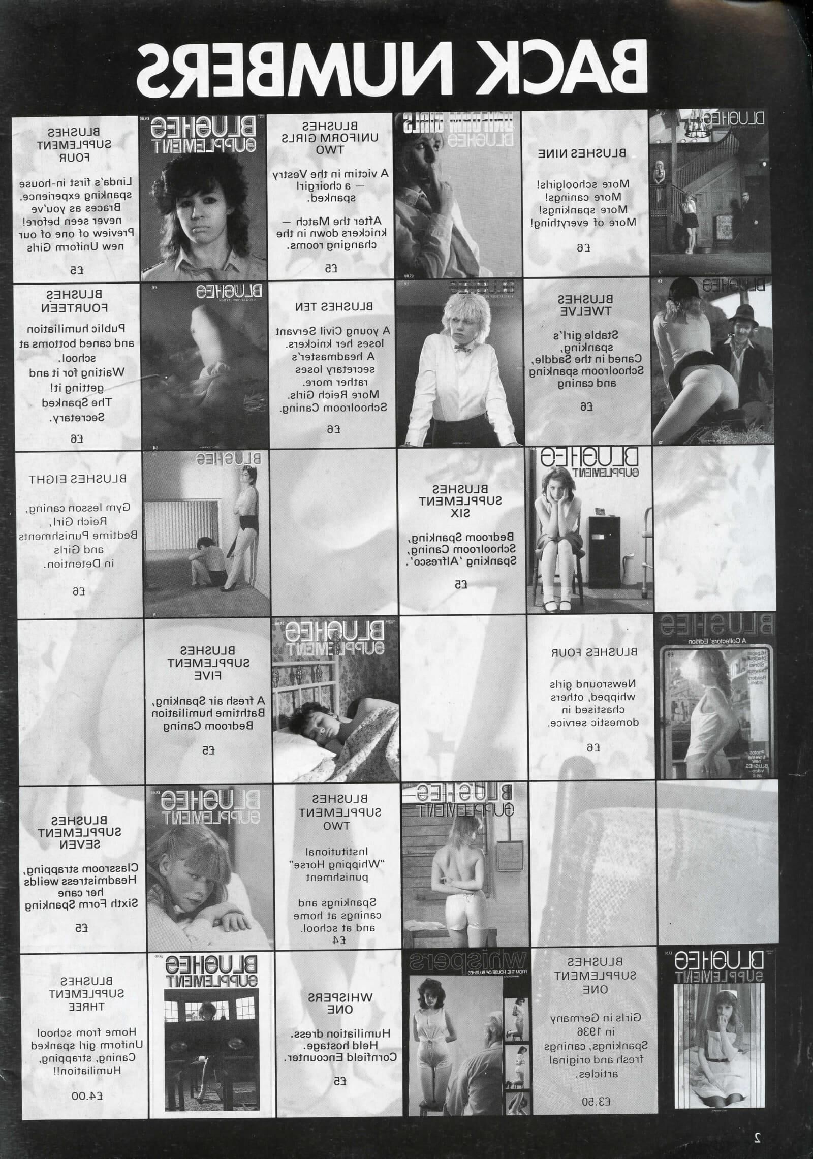Retro Spanking Uniform Girls issue (complete)