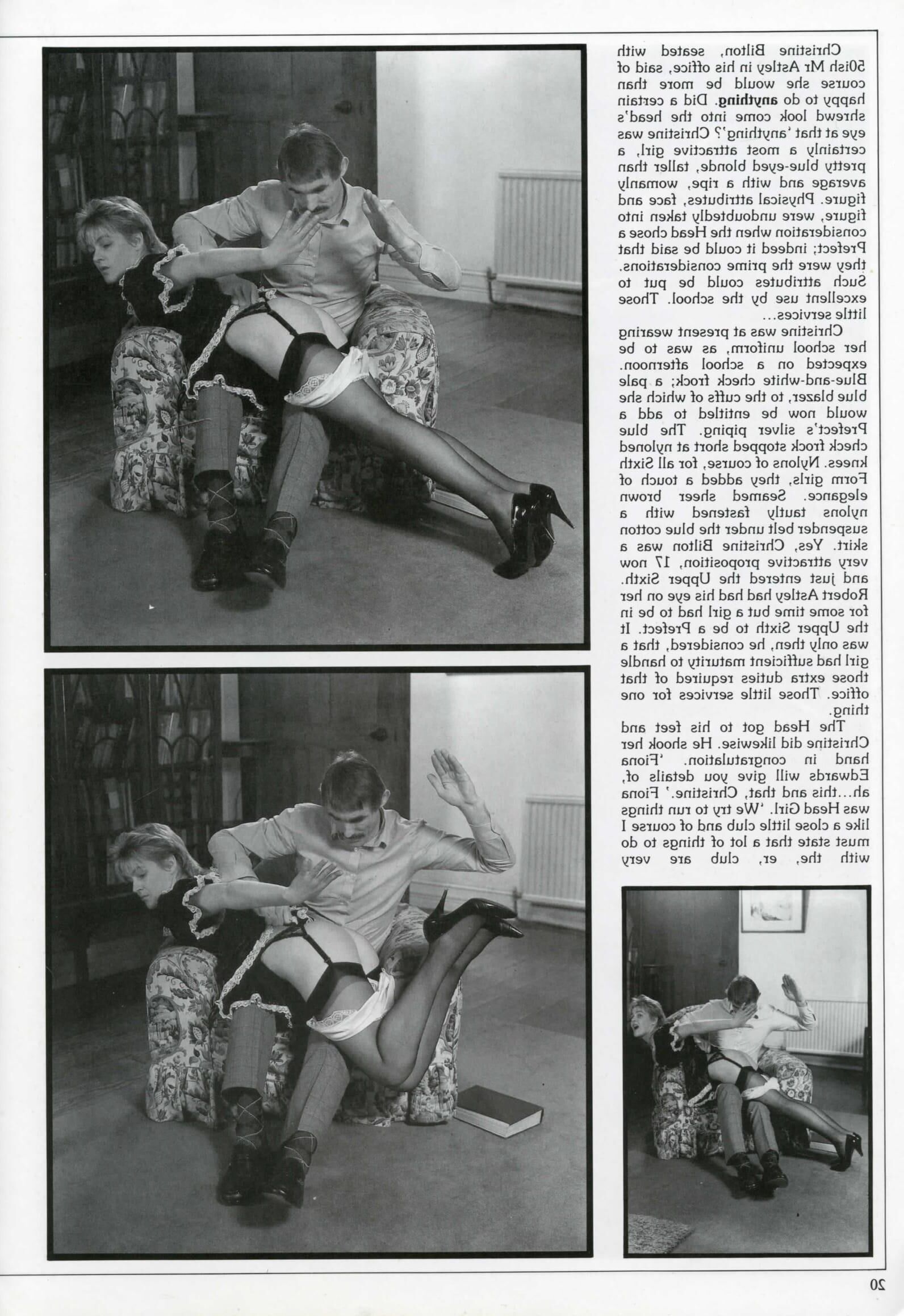 Retro Spanking Uniform Girls issue (complete)