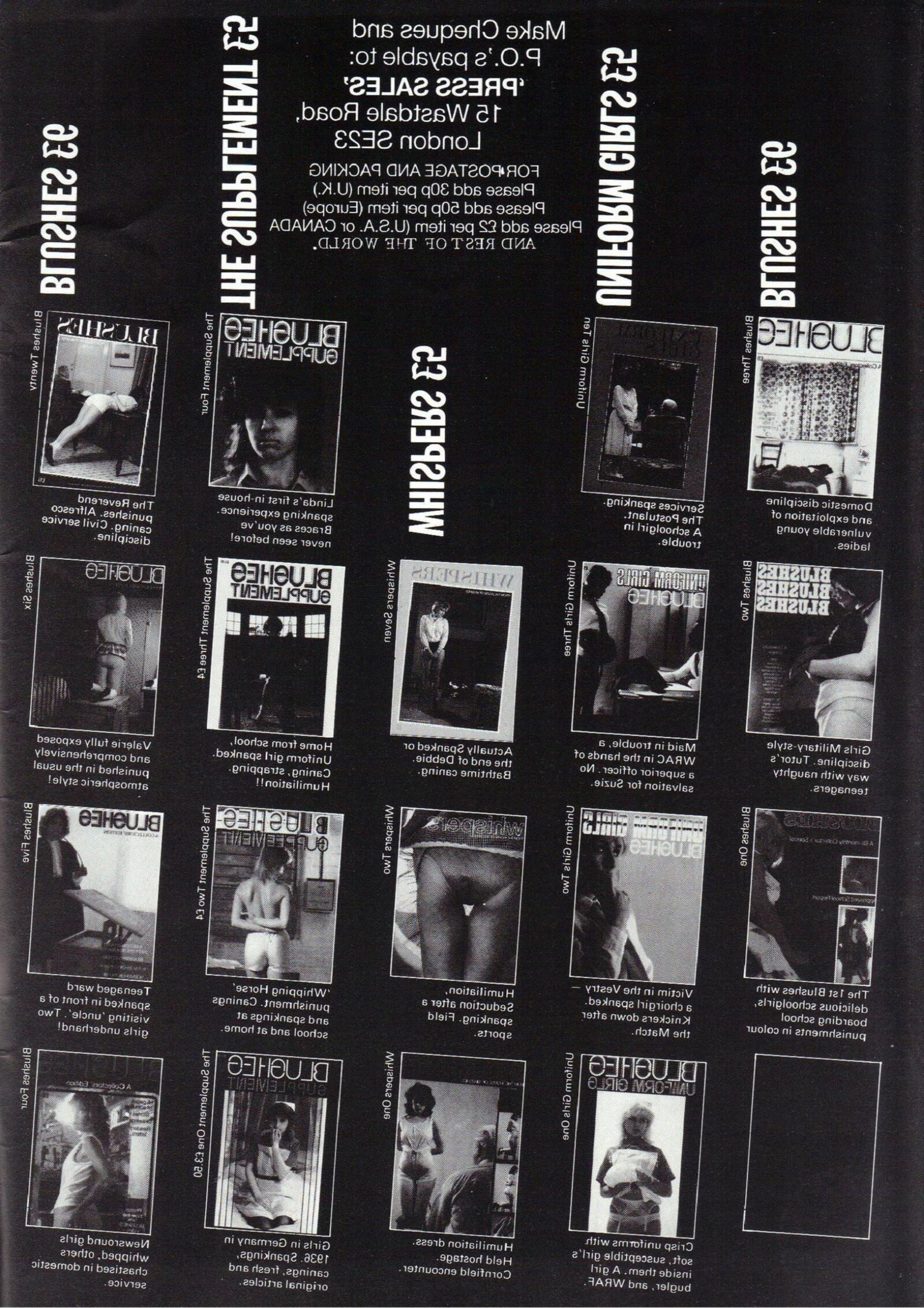 Retro Spanking Blushes issue complete