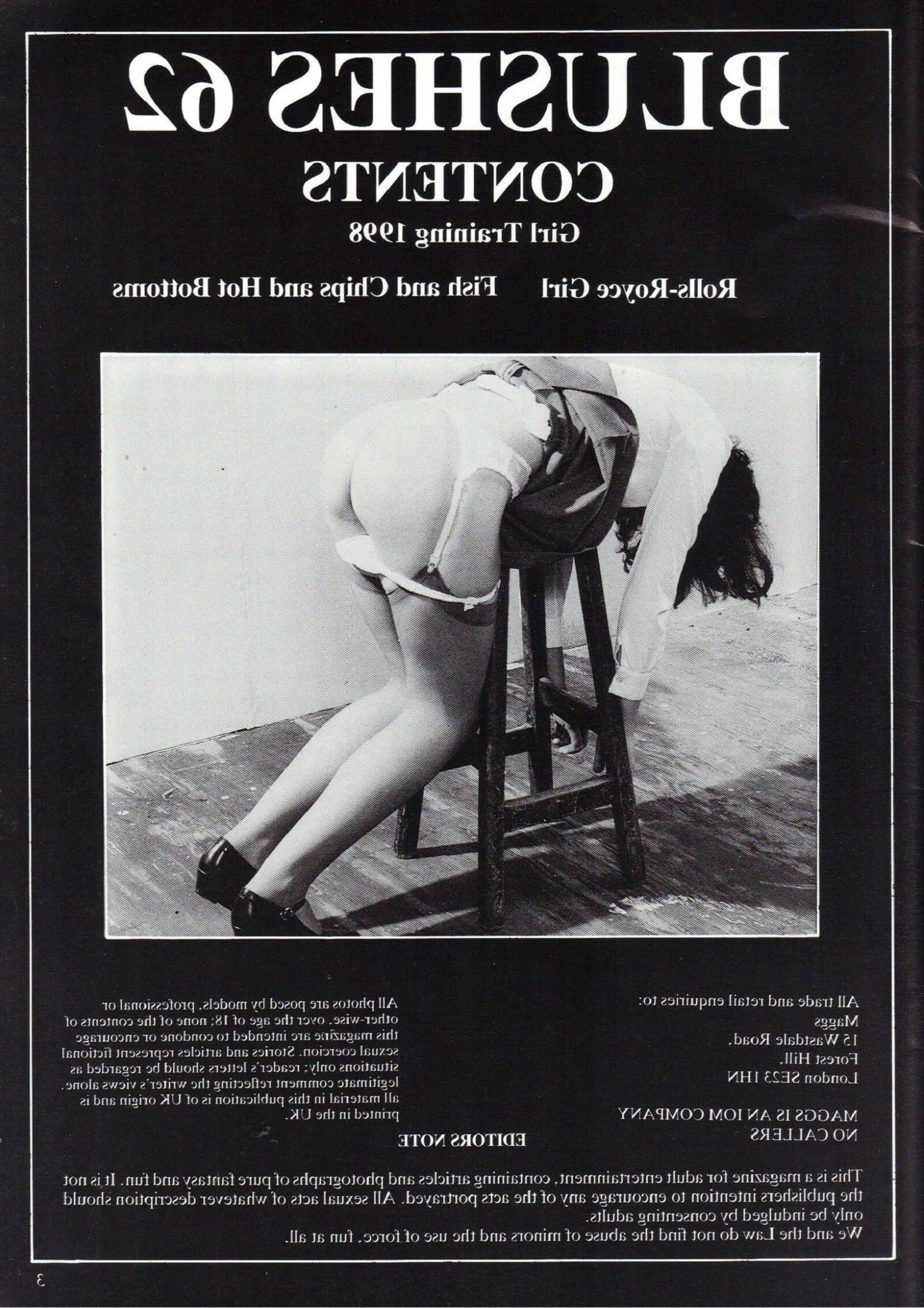 Retro Spanking Blushes issue complete