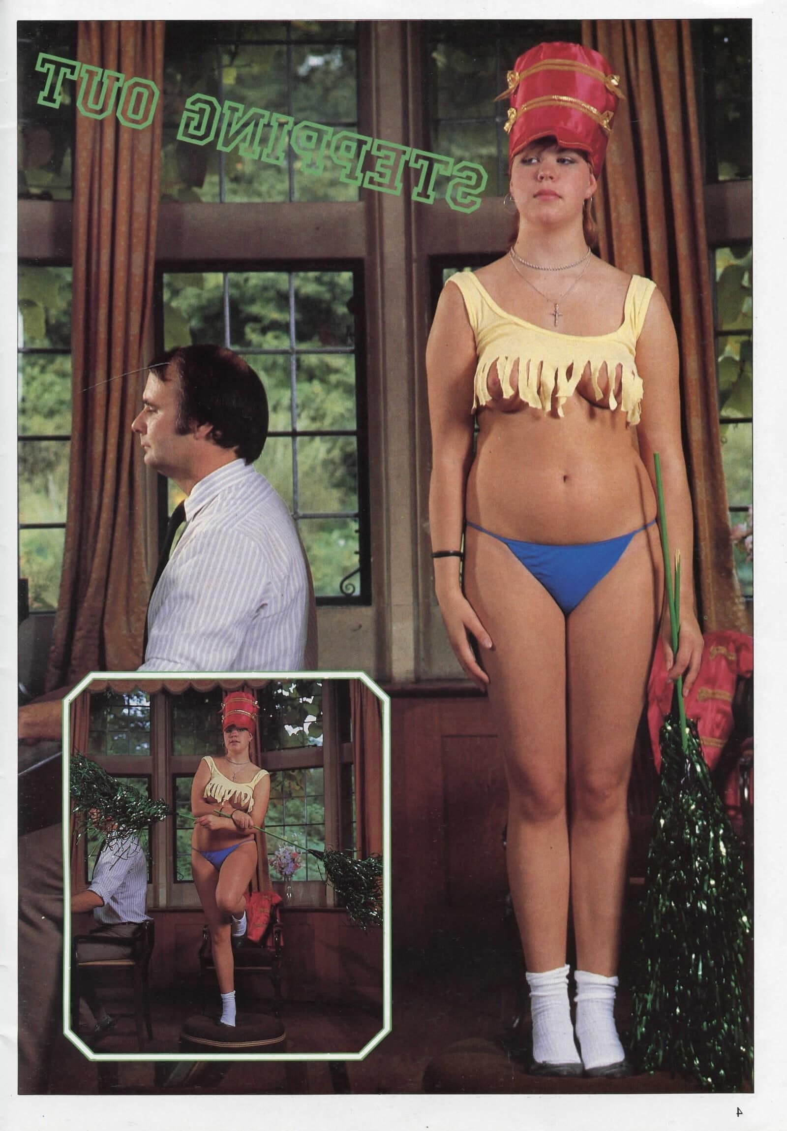 Retro Spanking Uniform Girls issue (complete)