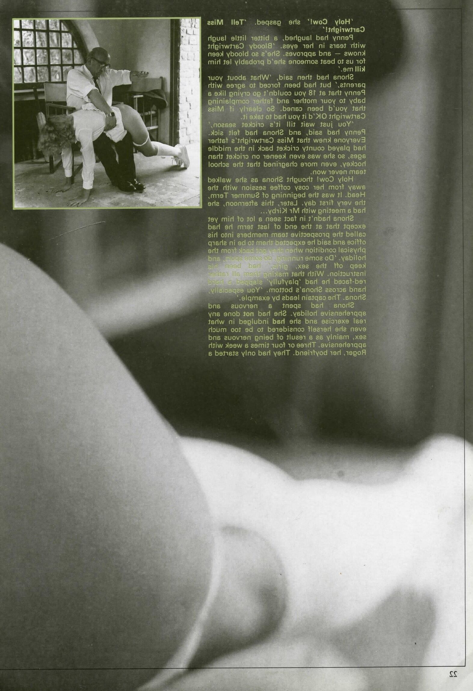 Retro Spanking Uniform Girls issue (complete)