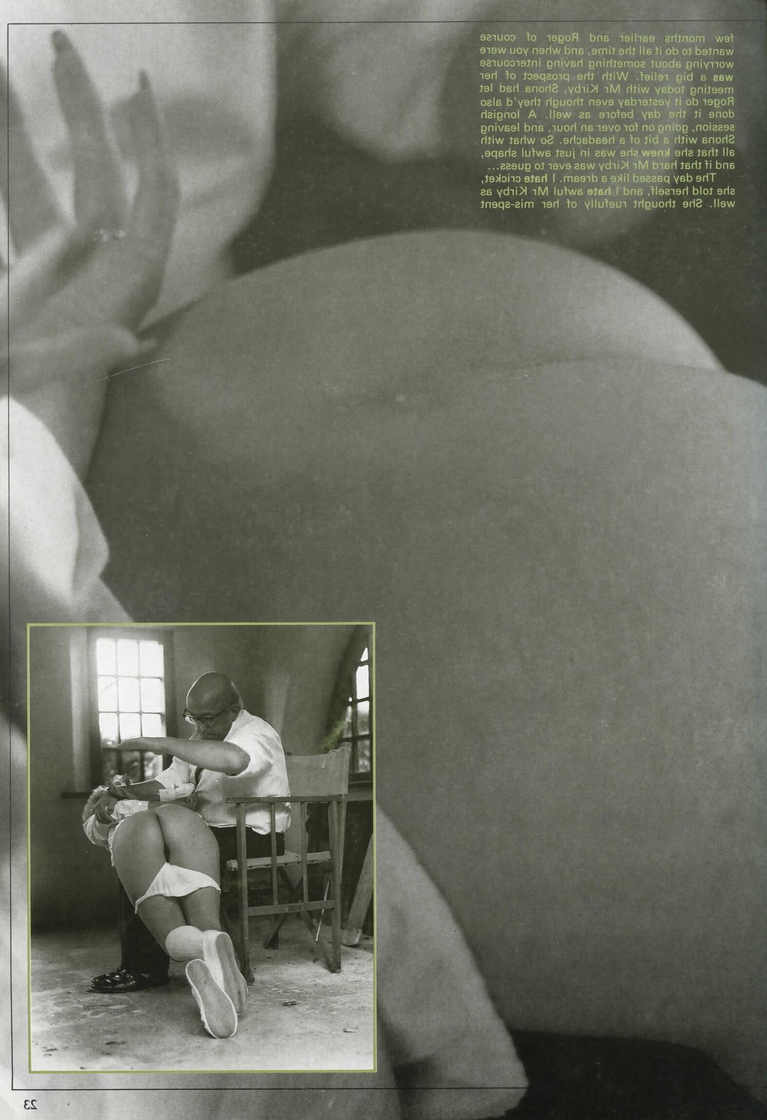 Retro Spanking Uniform Girls issue (complete)