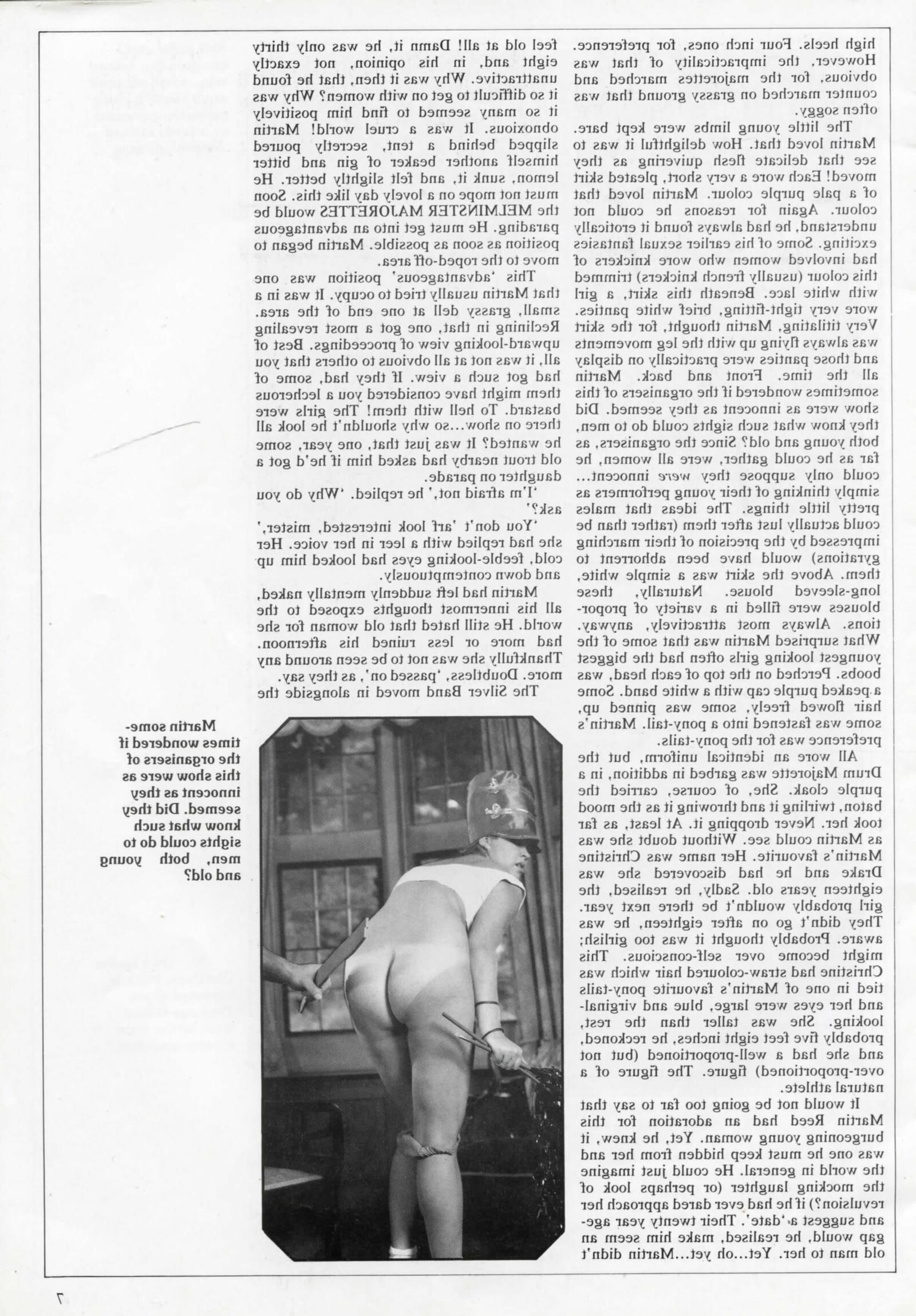 Retro Spanking Uniform Girls issue (complete)