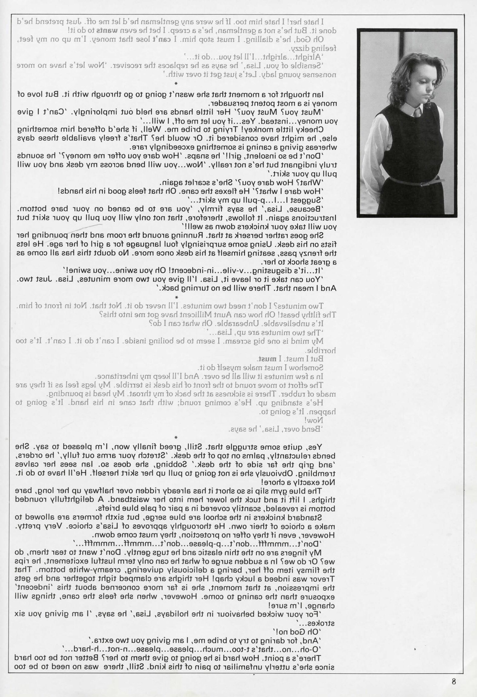 Retro Spanking Uniform Girls issue (complete)