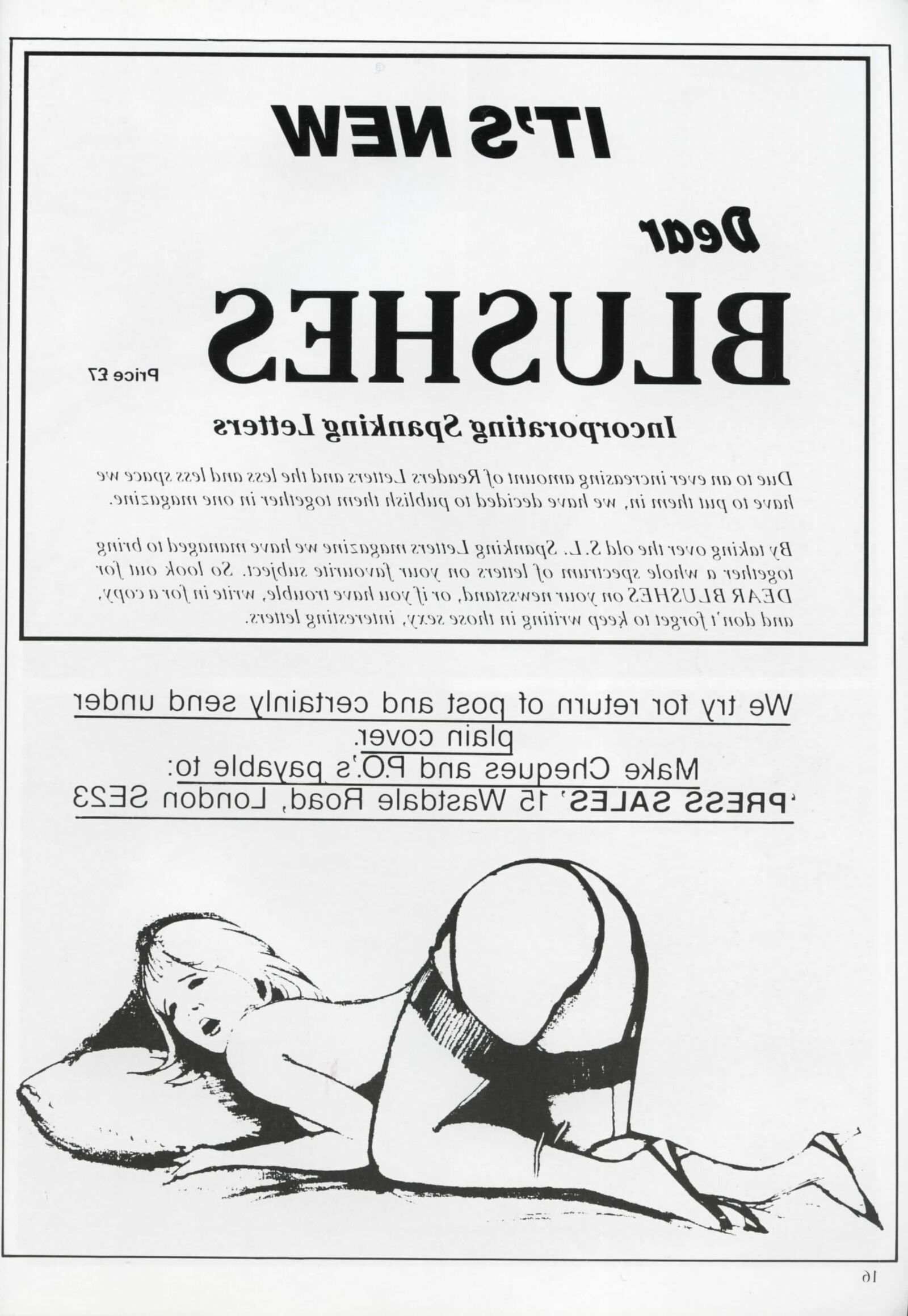 Retro Spanking Blushes issue complete