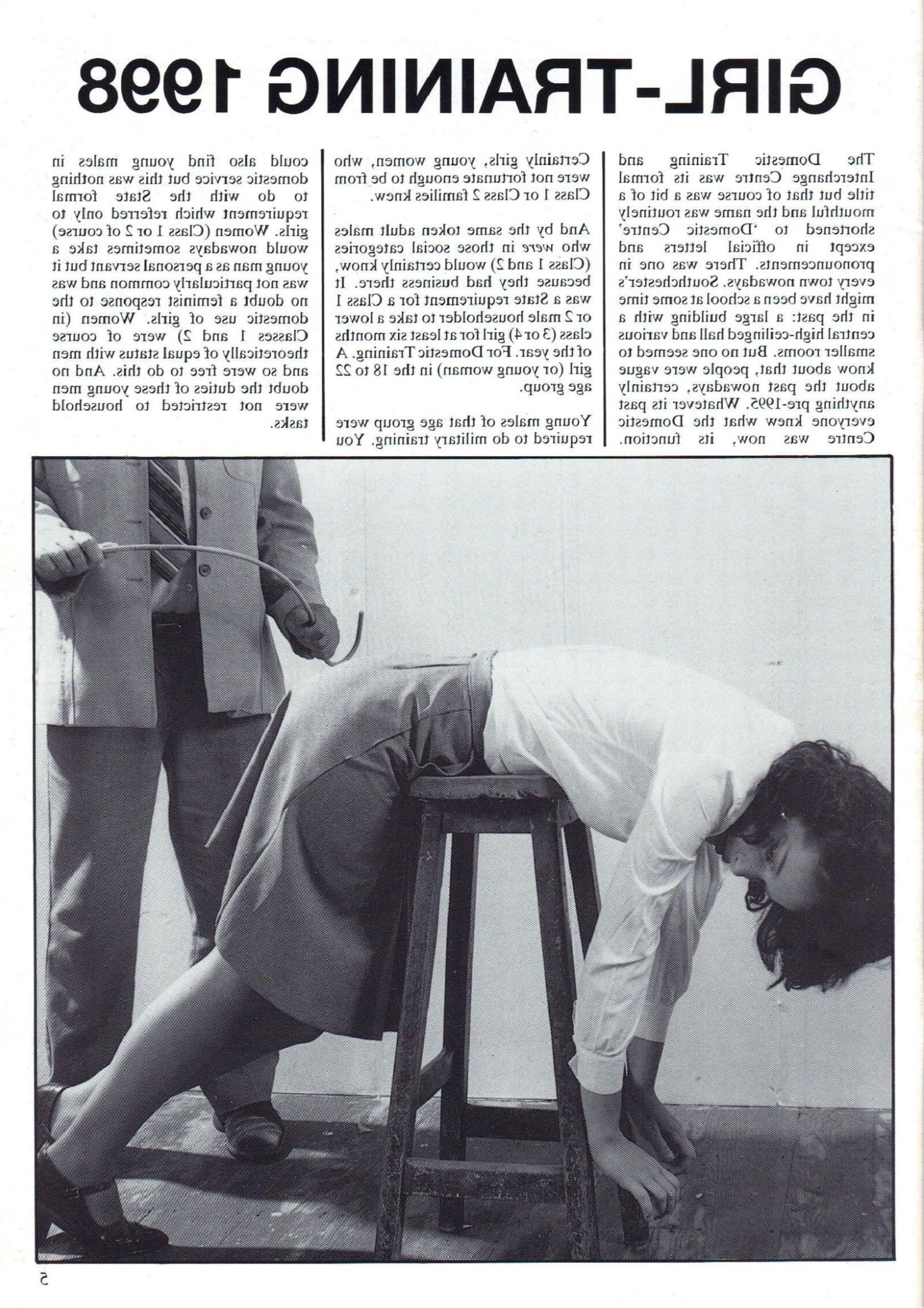 Retro Spanking Blushes issue complete