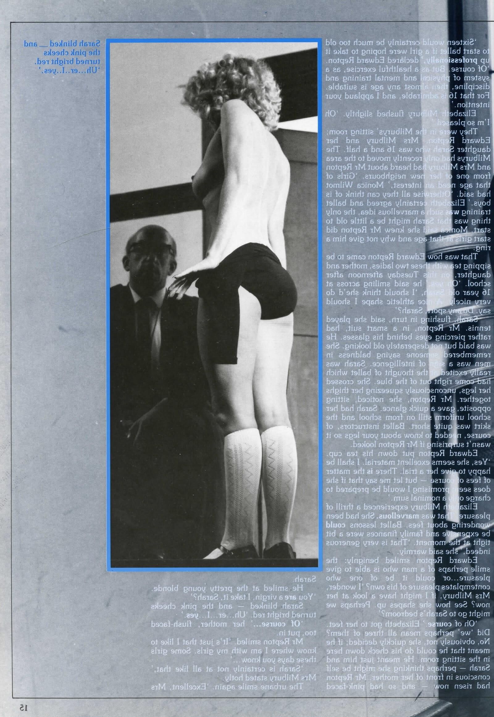 Retro Spanking Uniform Girls issue (complete)