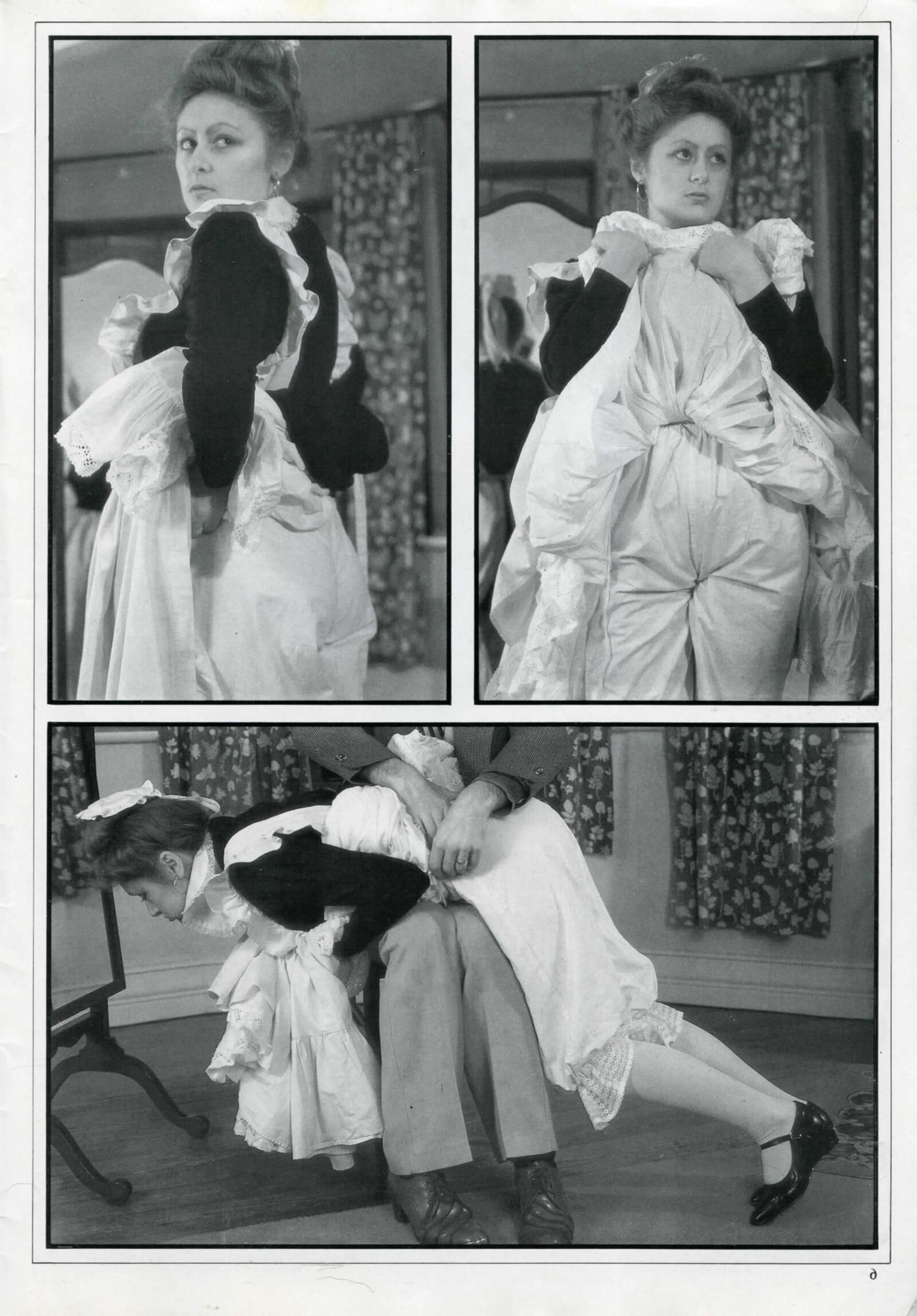 Retro Spanking Uniform Girls issue (complete)