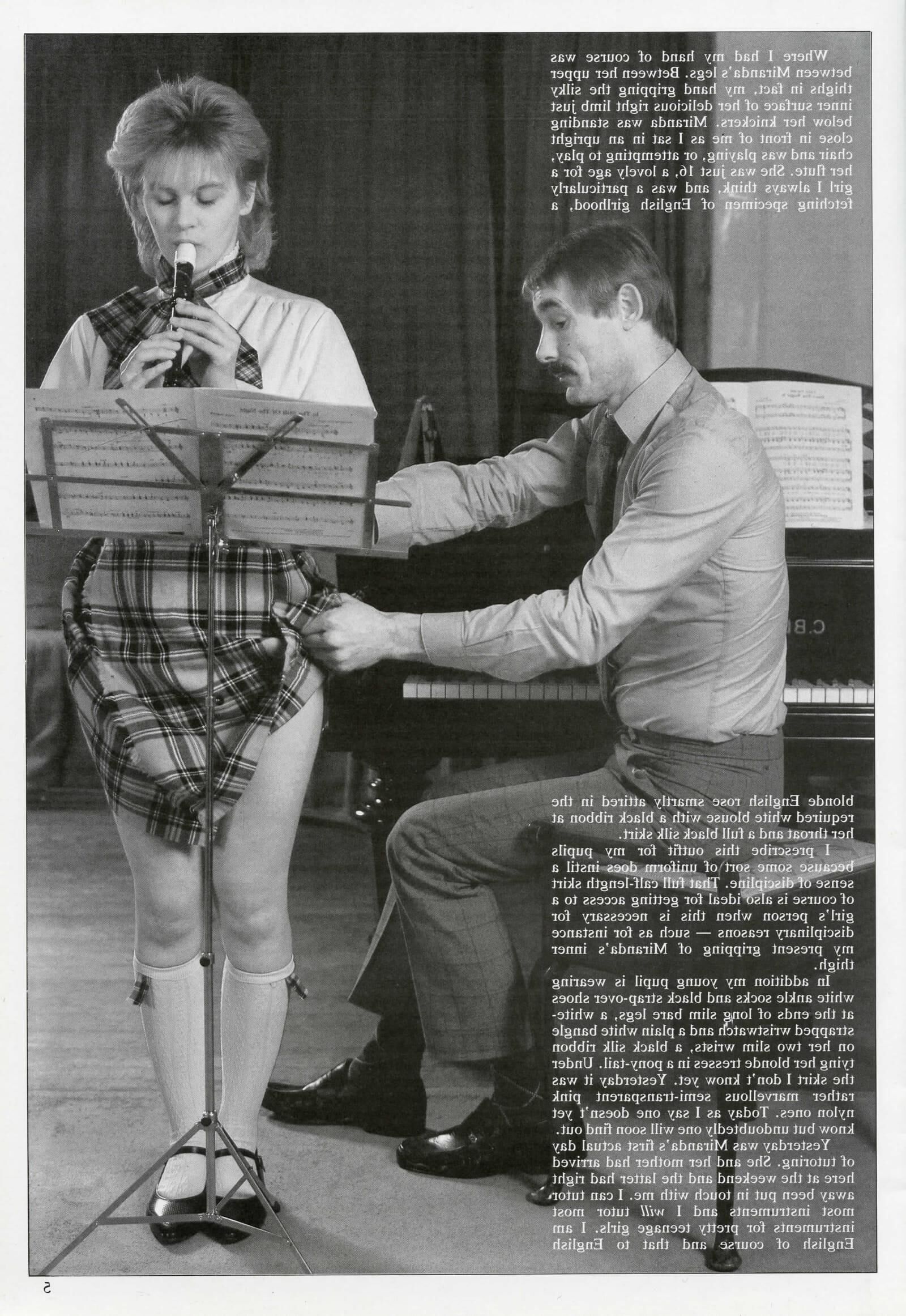Retro Spanking Uniform Girls issue (complete)