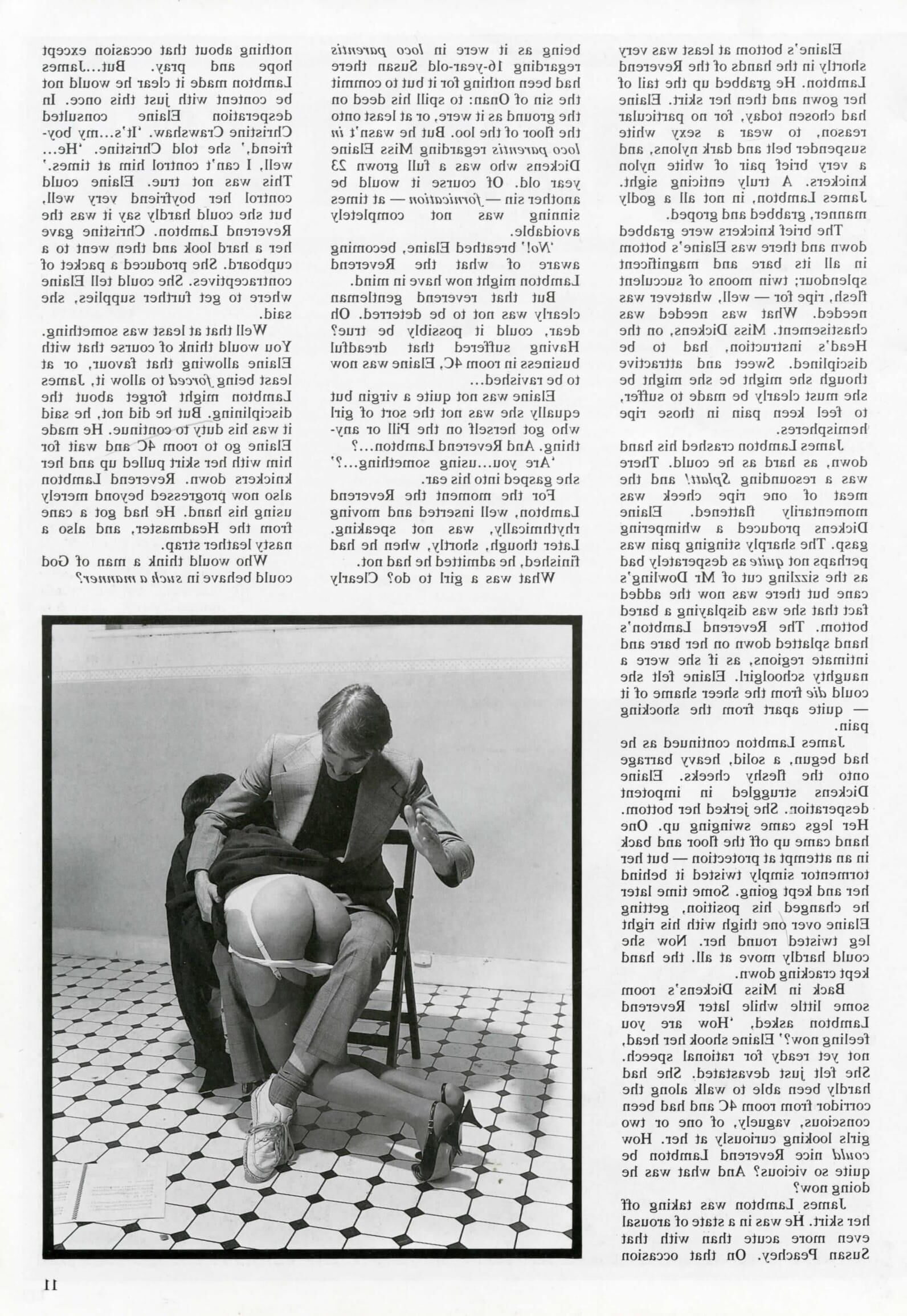 Retro Spanking Uniform Girls issue (complete)