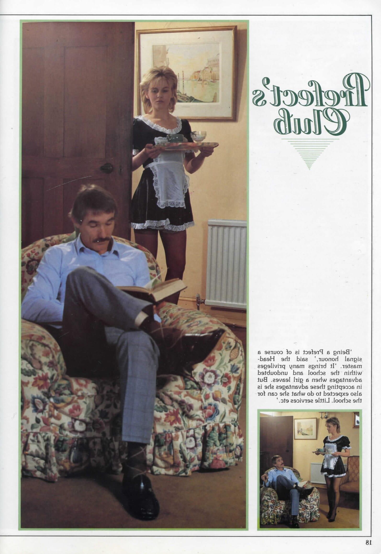 Retro Spanking Uniform Girls issue (complete)