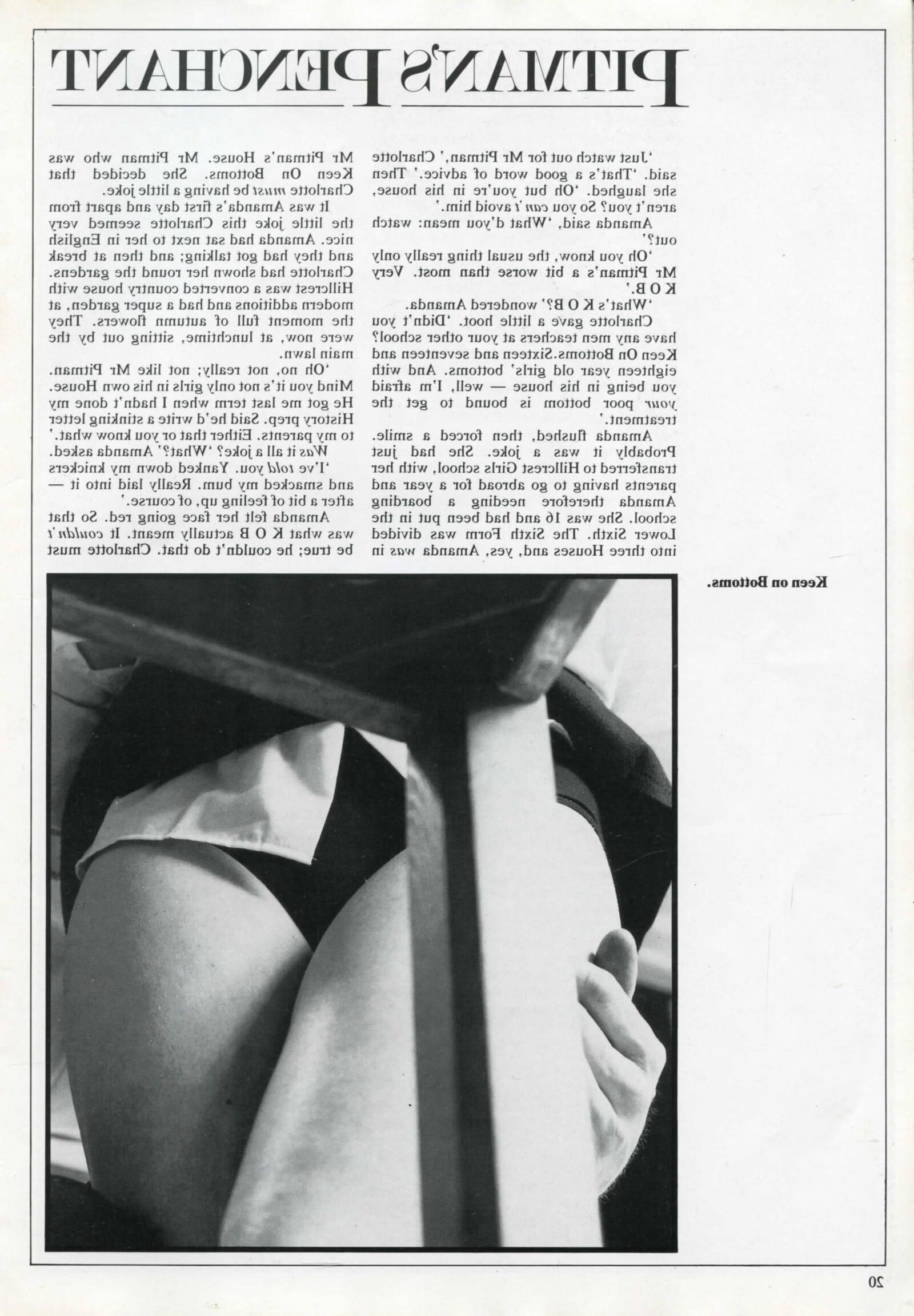 Retro Spanking Uniform Girls issue (complete)