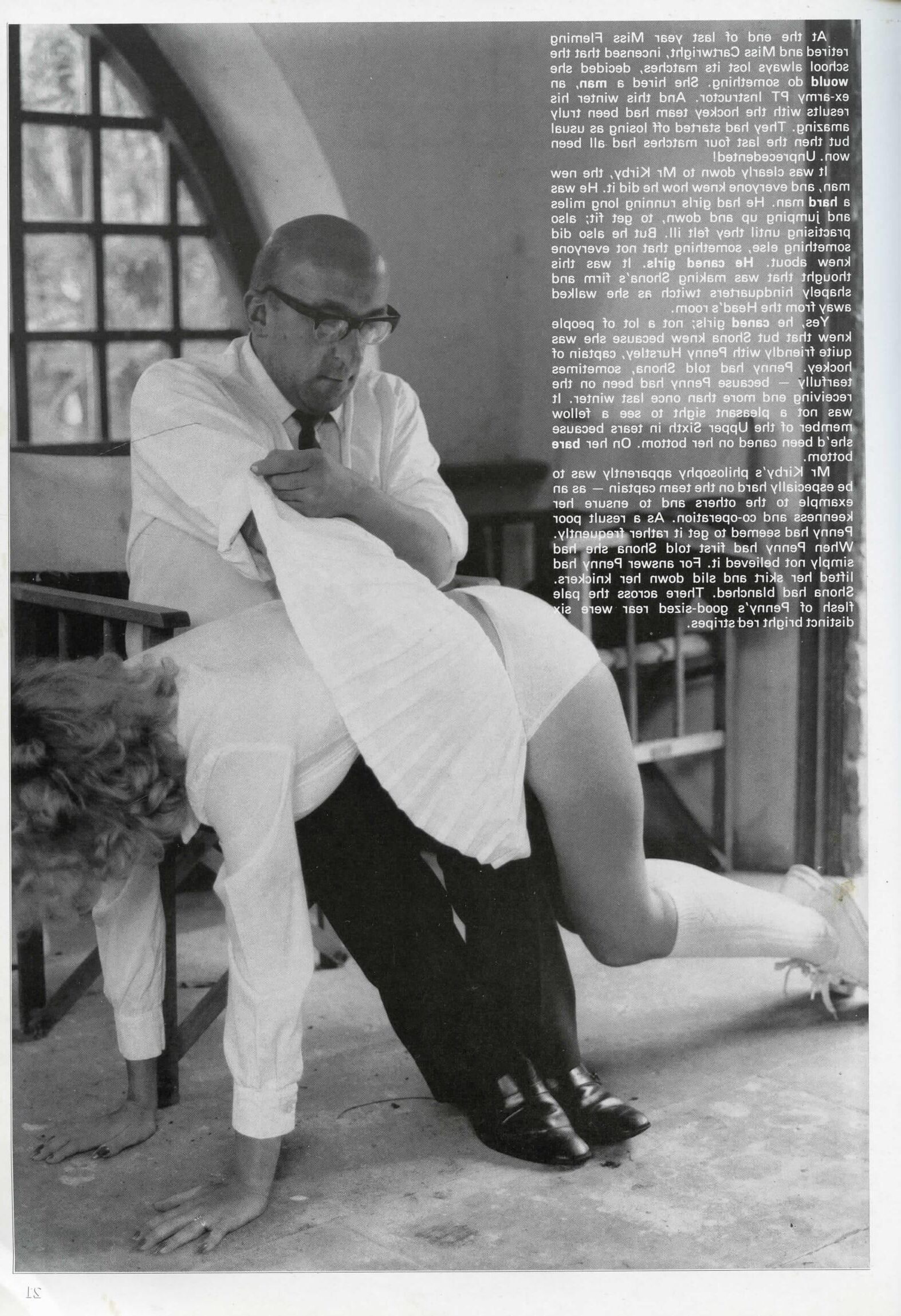 Retro Spanking Uniform Girls issue (complete)