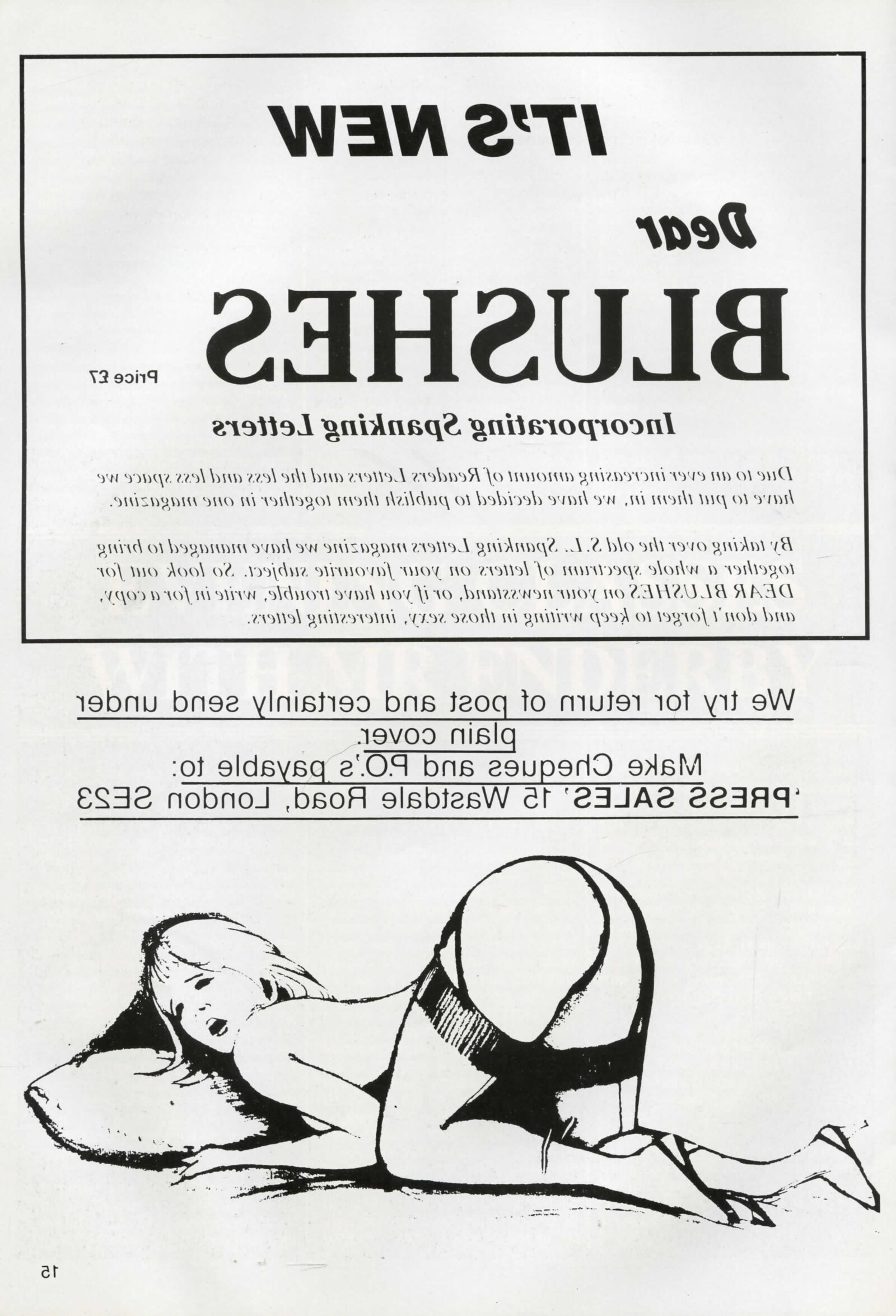 Retro Spanking Blushes issue complete
