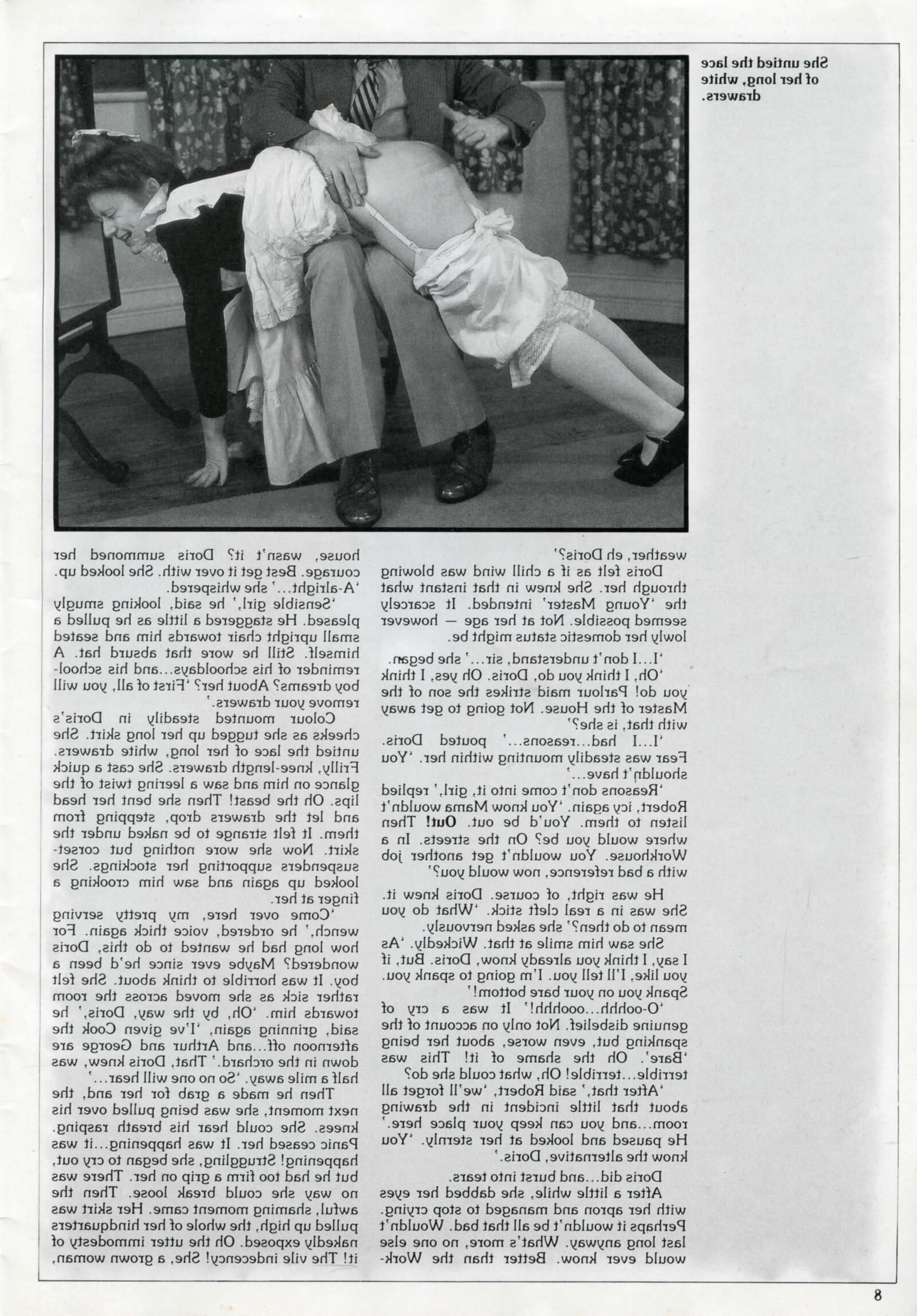 Retro Spanking Uniform Girls issue (complete)