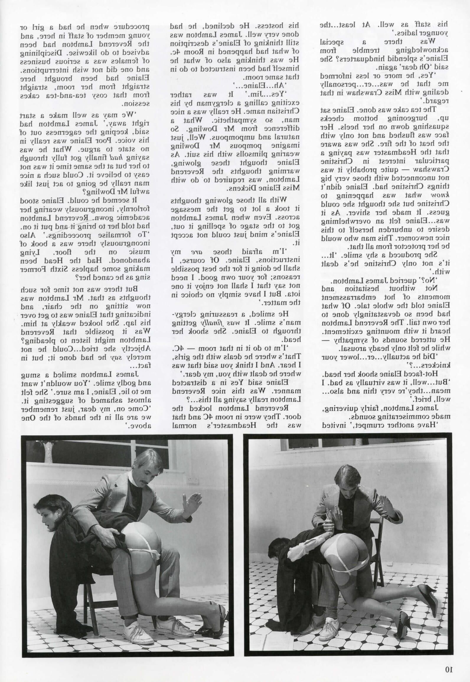 Retro Spanking Uniform Girls issue (complete)