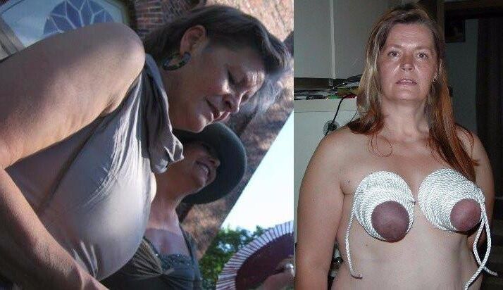罰せられたフィンランドの奴隷の女