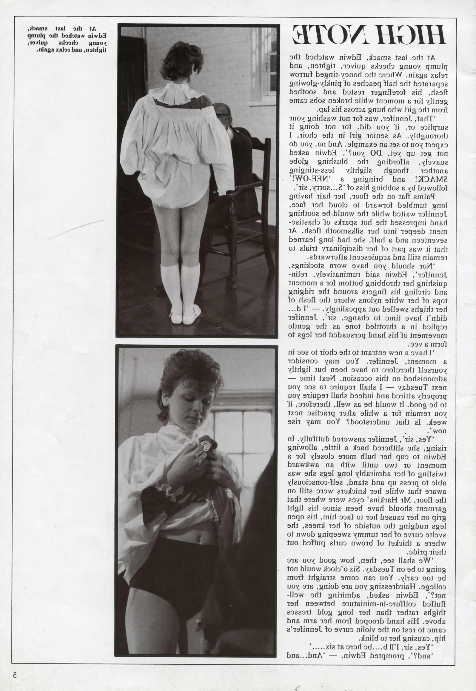 Retro Spanking Uniform Girls issue (complete)