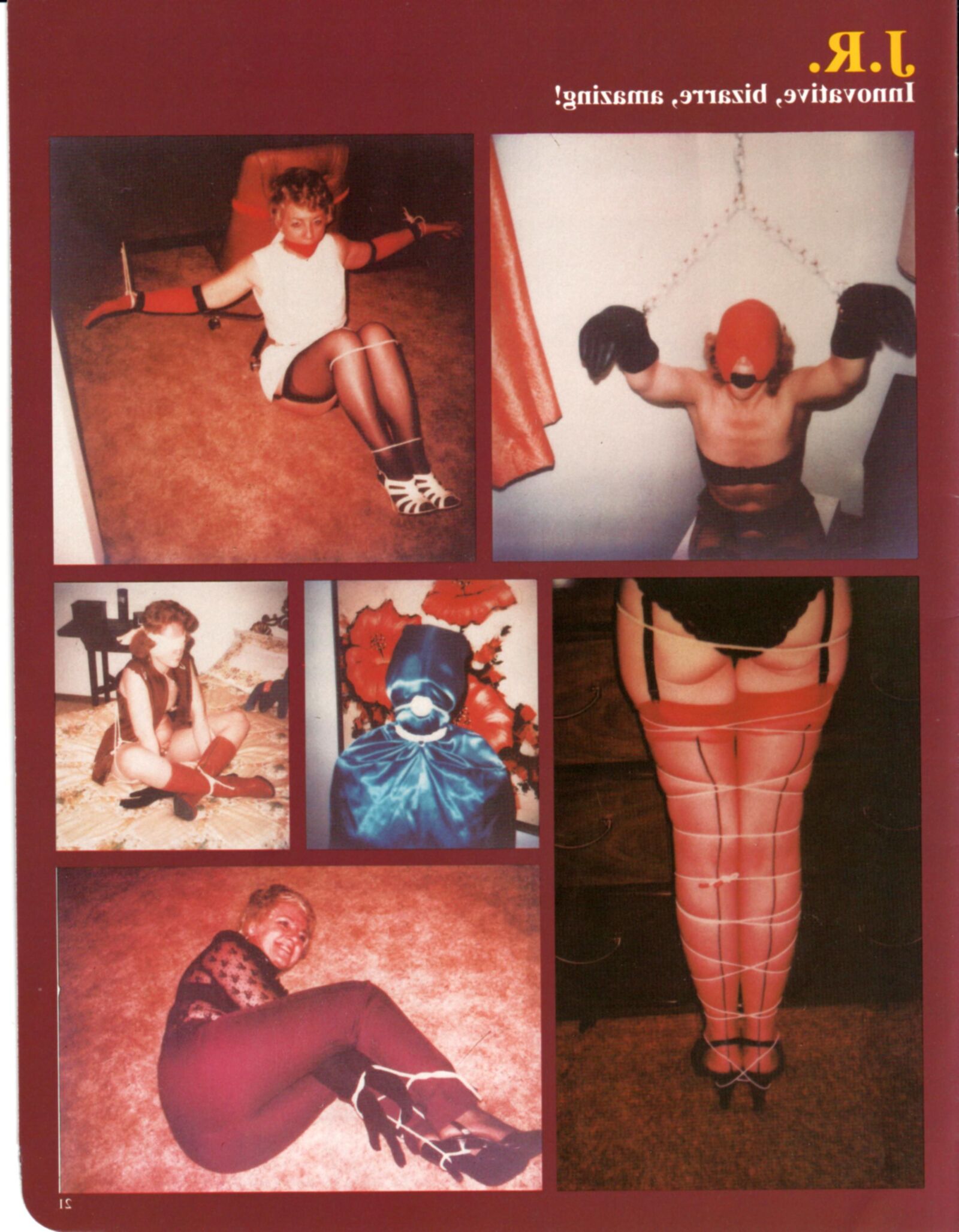 Vintage bondage magazine Bondage Photo Treasures 
