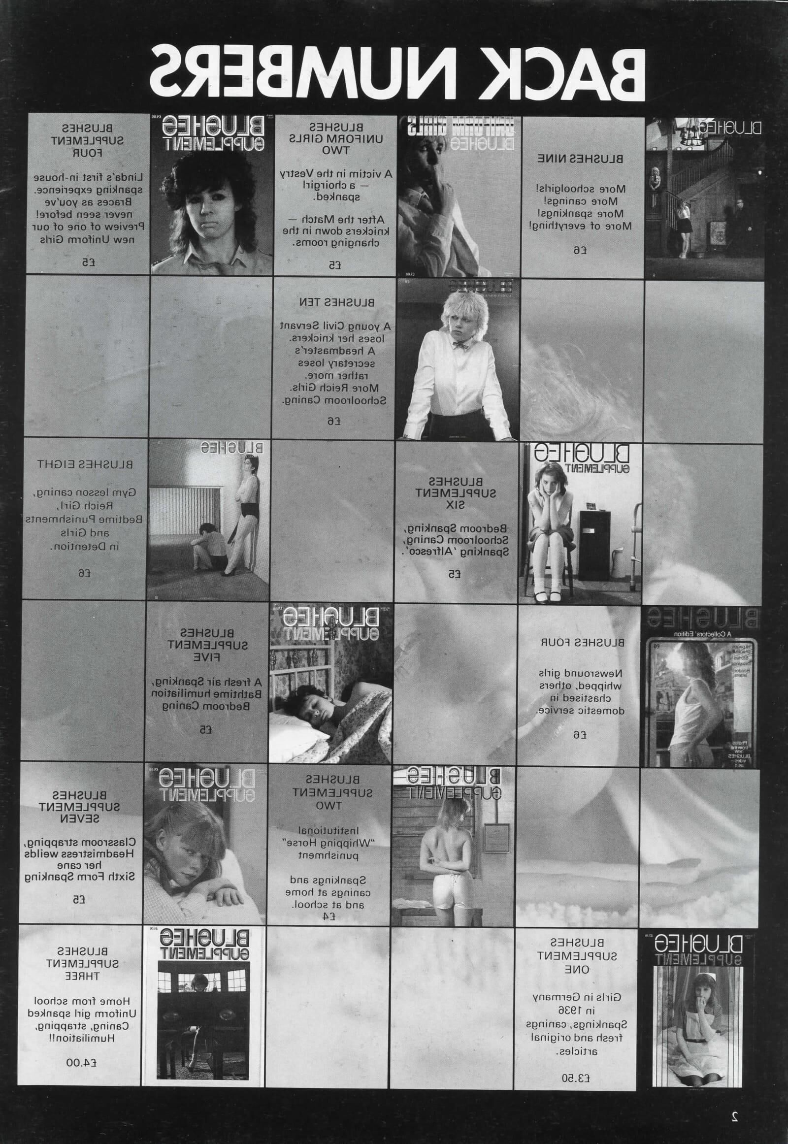 Retro Spanking Uniform Girls issue (complete)