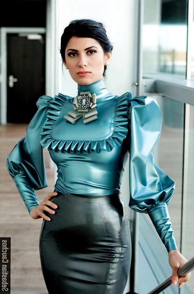 latex fashion new up