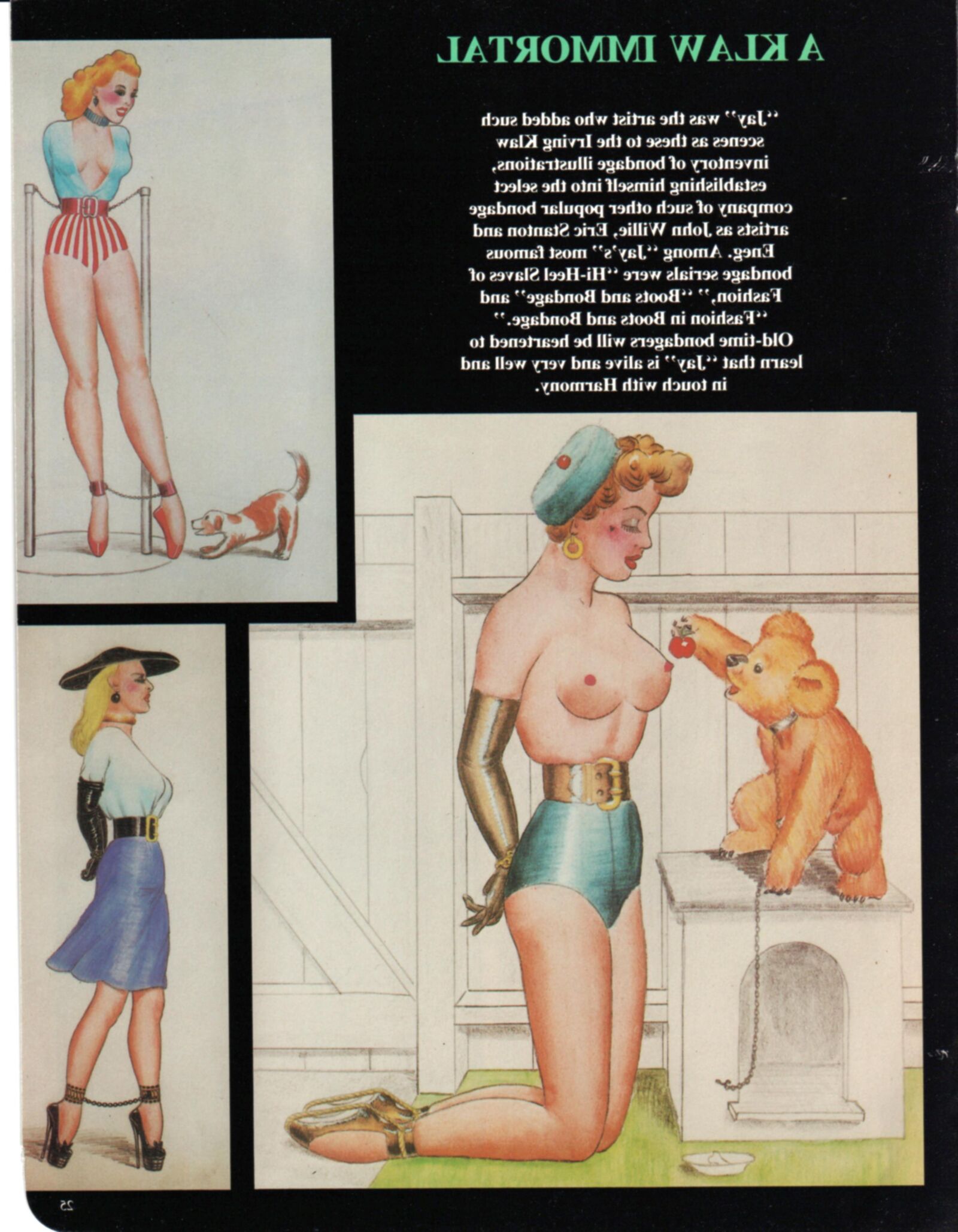 Vintage bondage magazine Bondage Photo Treasures 