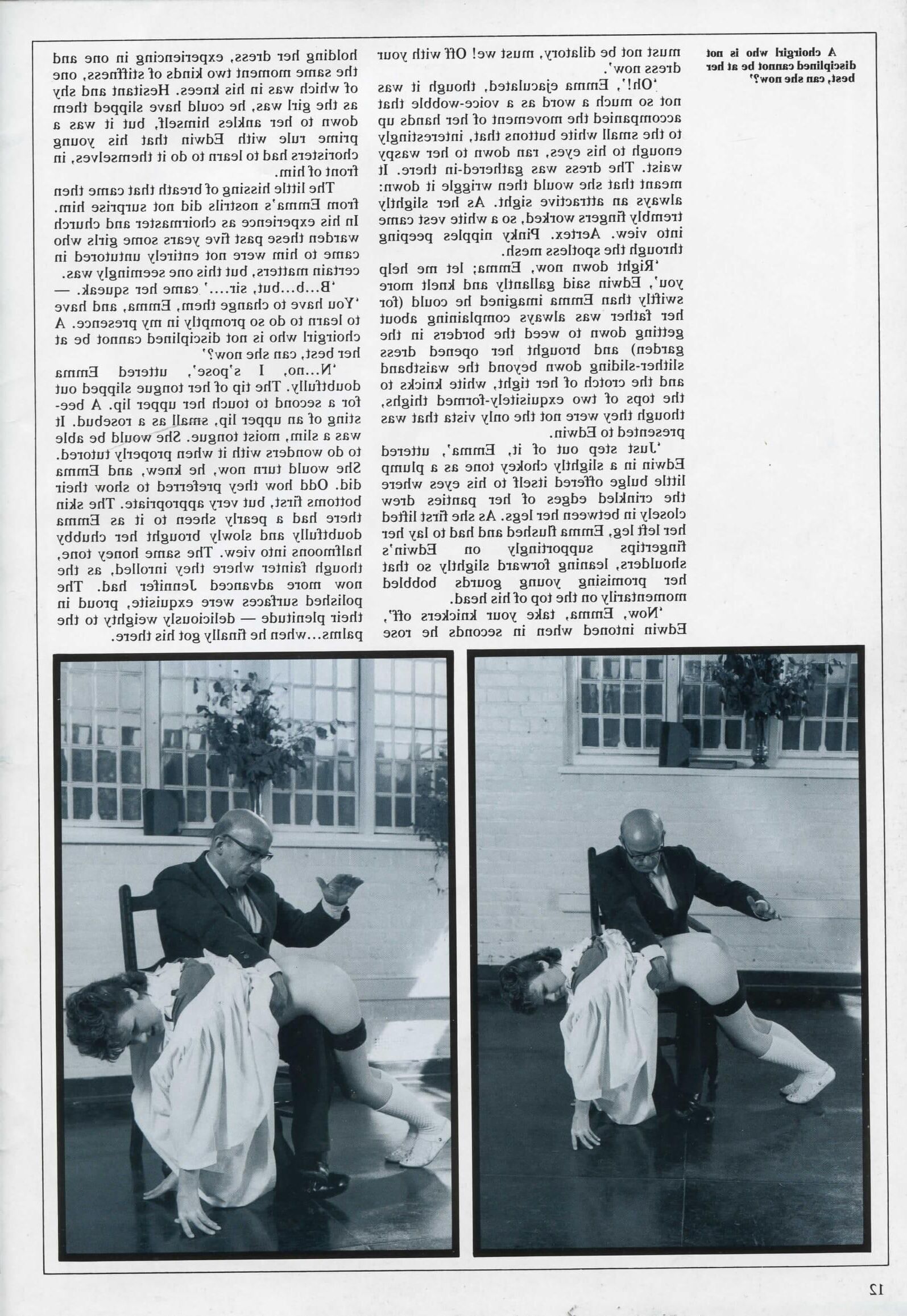 Retro Spanking Uniform Girls issue (complete)