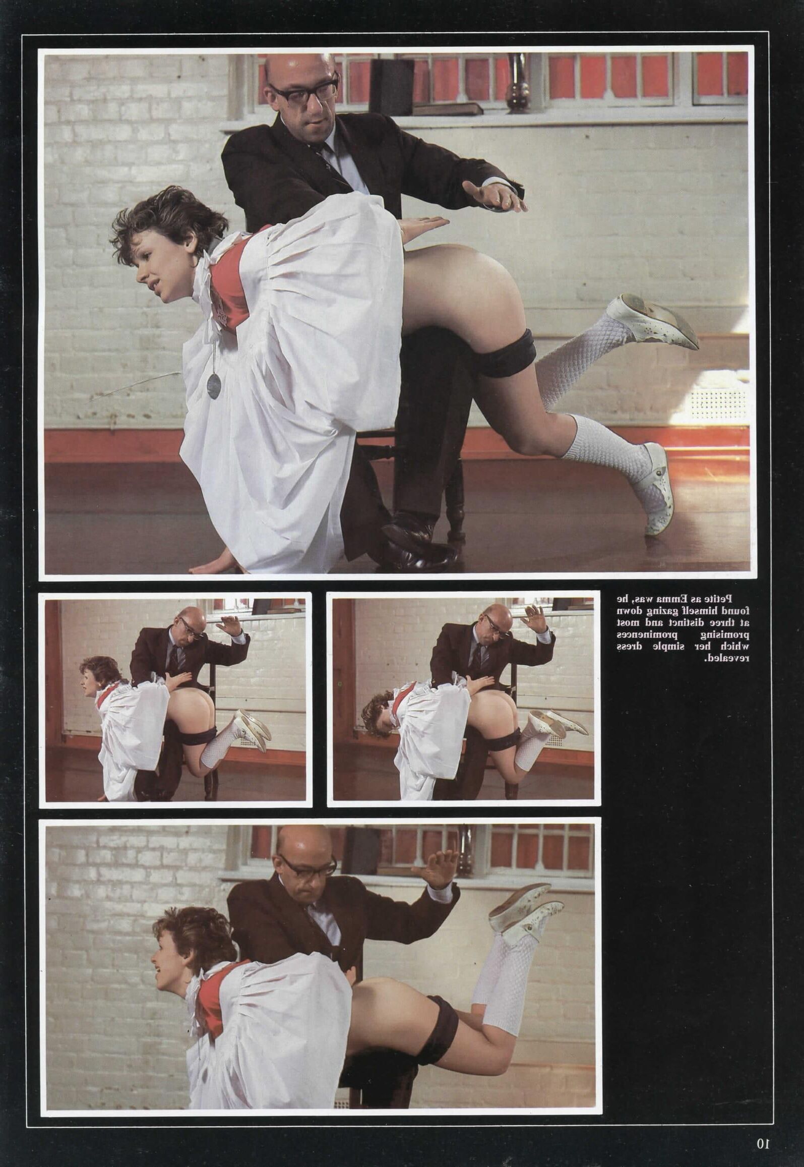 Retro Spanking Uniform Girls issue (complete)