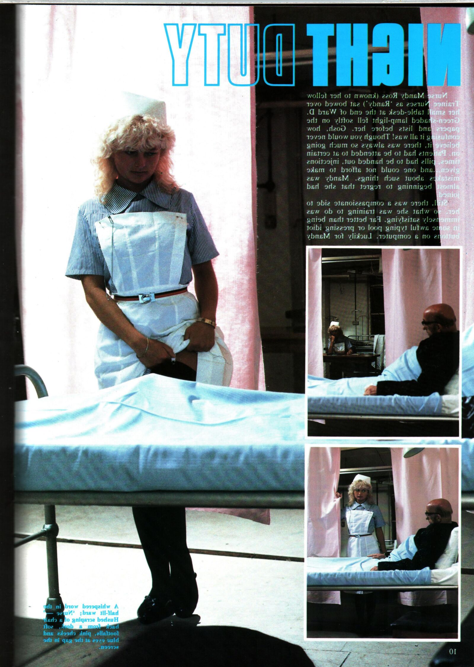 Retro Spanking Uniform Girls issue (complete)