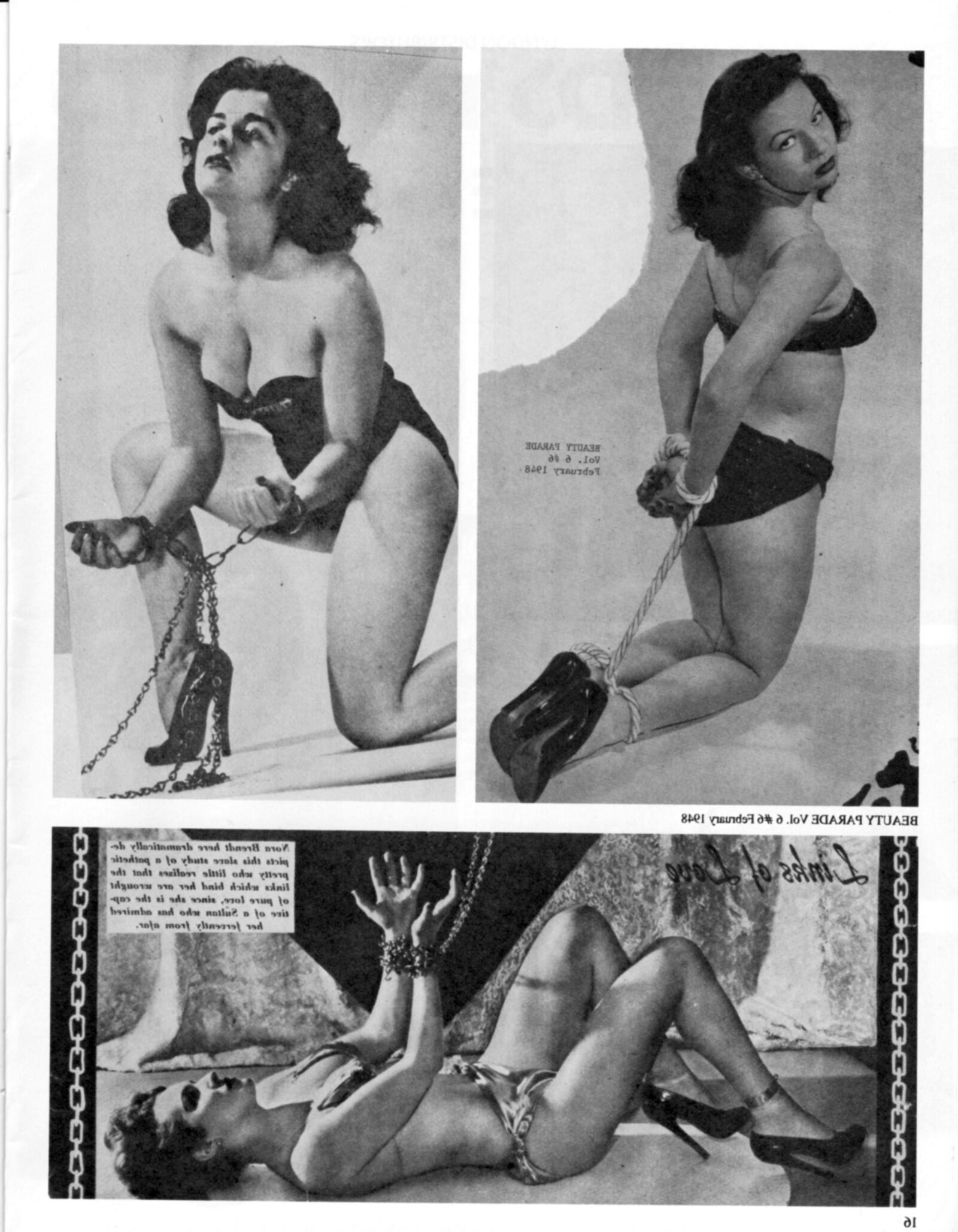 Vintage bondage magazine Bondage Photo Treasures 