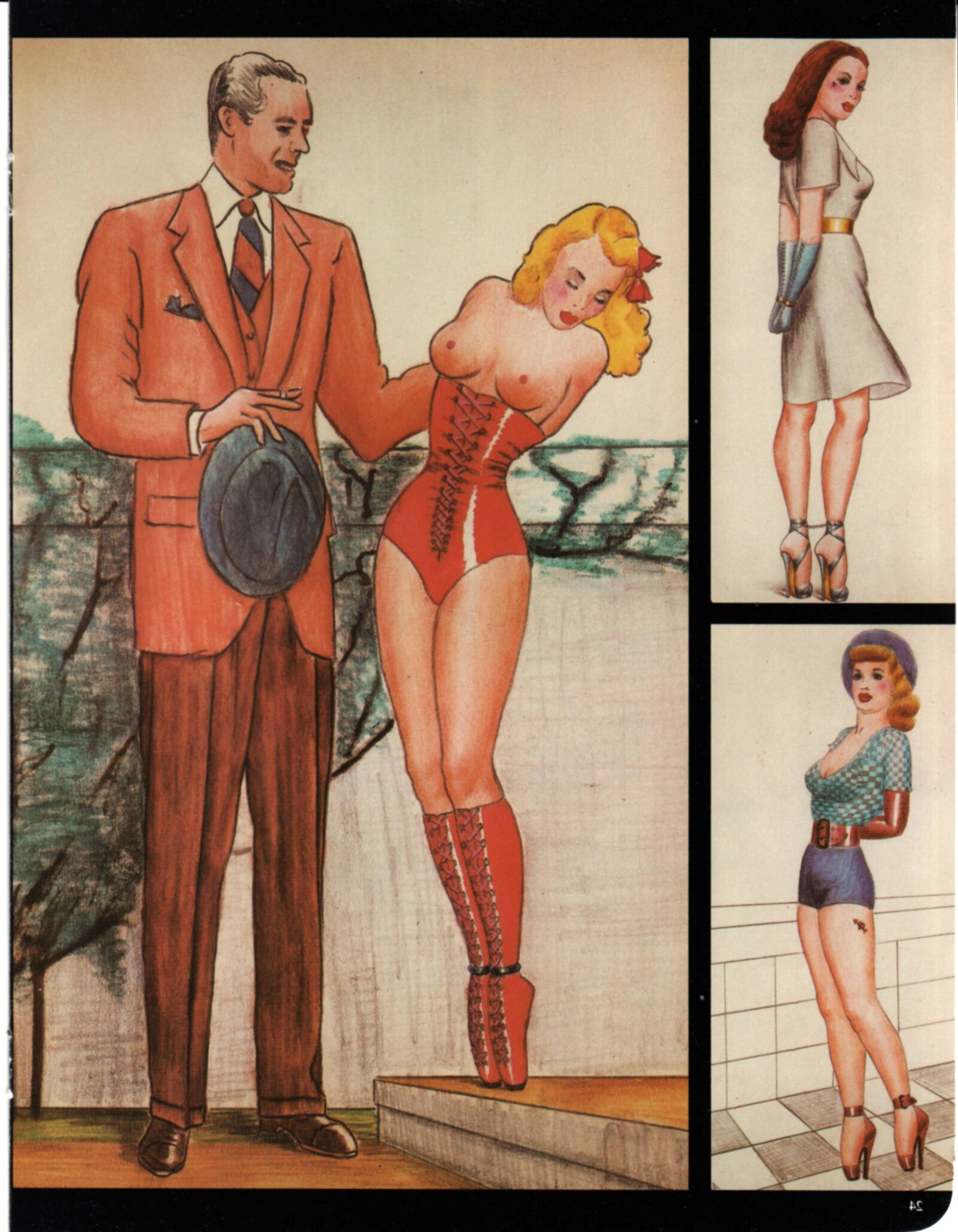 Vintage bondage magazine Bondage Photo Treasures 