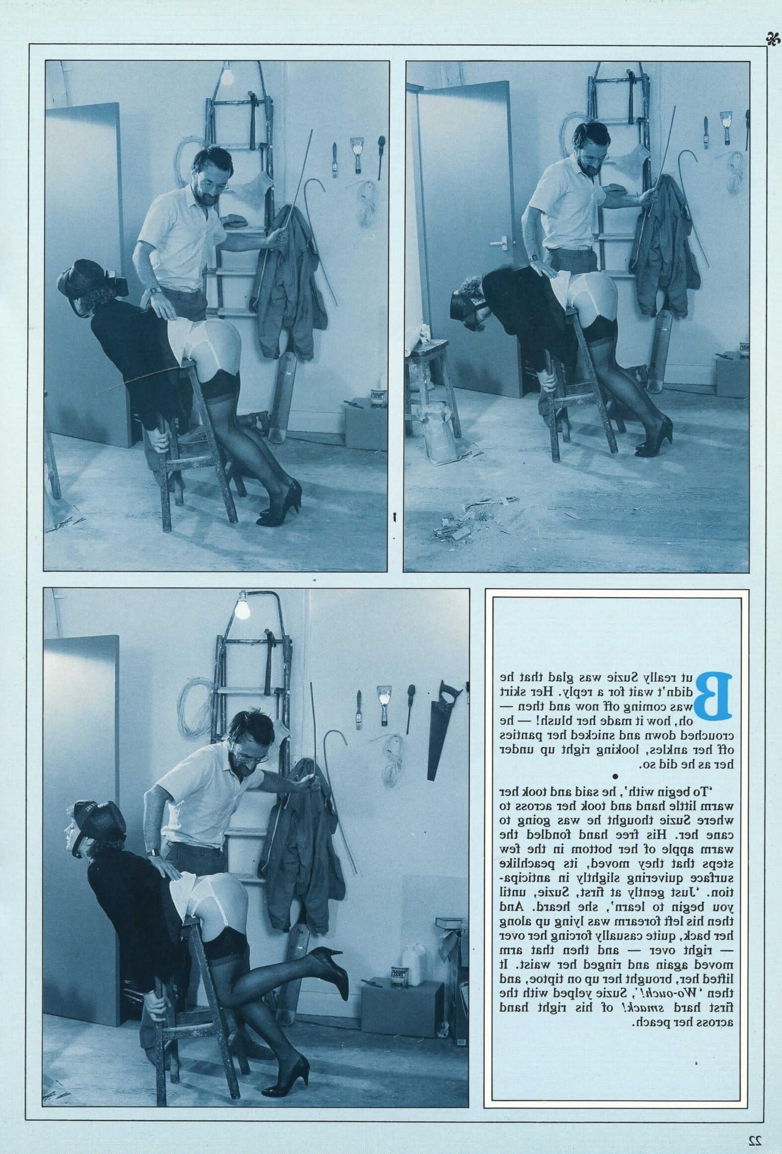 Retro Spanking Uniform Girls issue (complete)