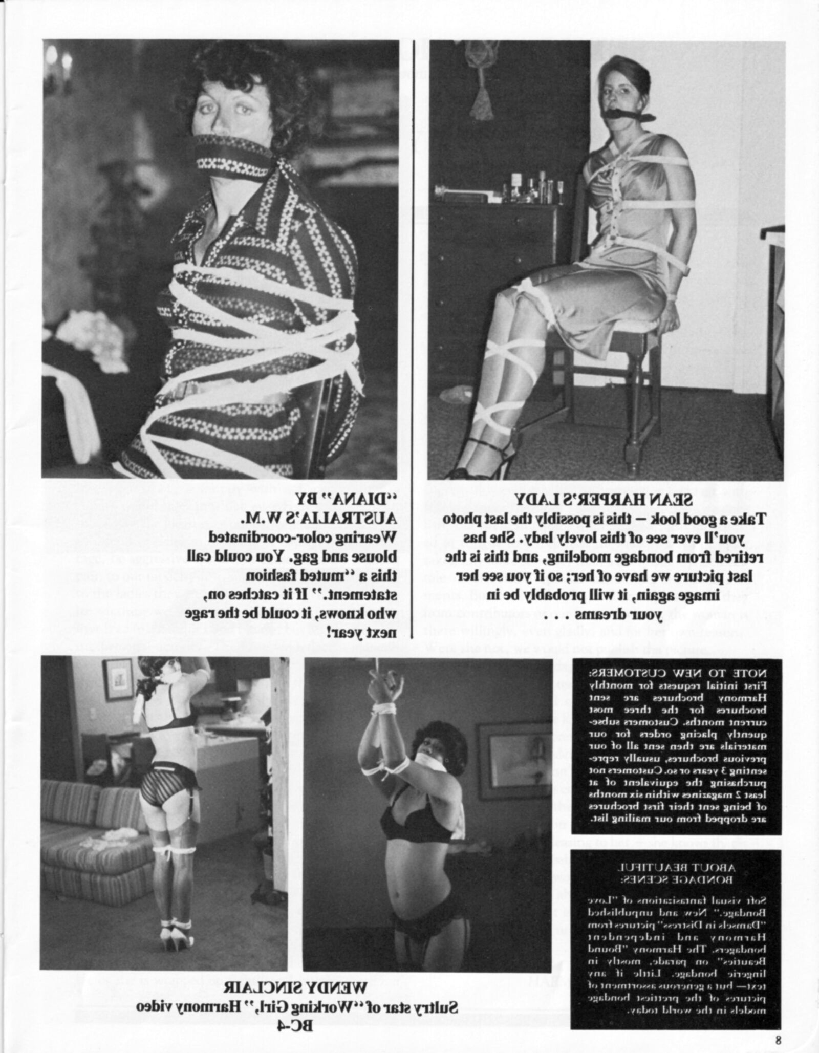 Vintage bondage magazine Bondage Photo Treasures 