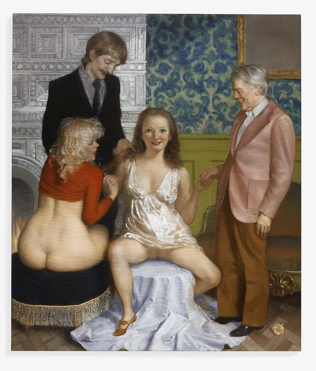 Rare spanking and erotic art