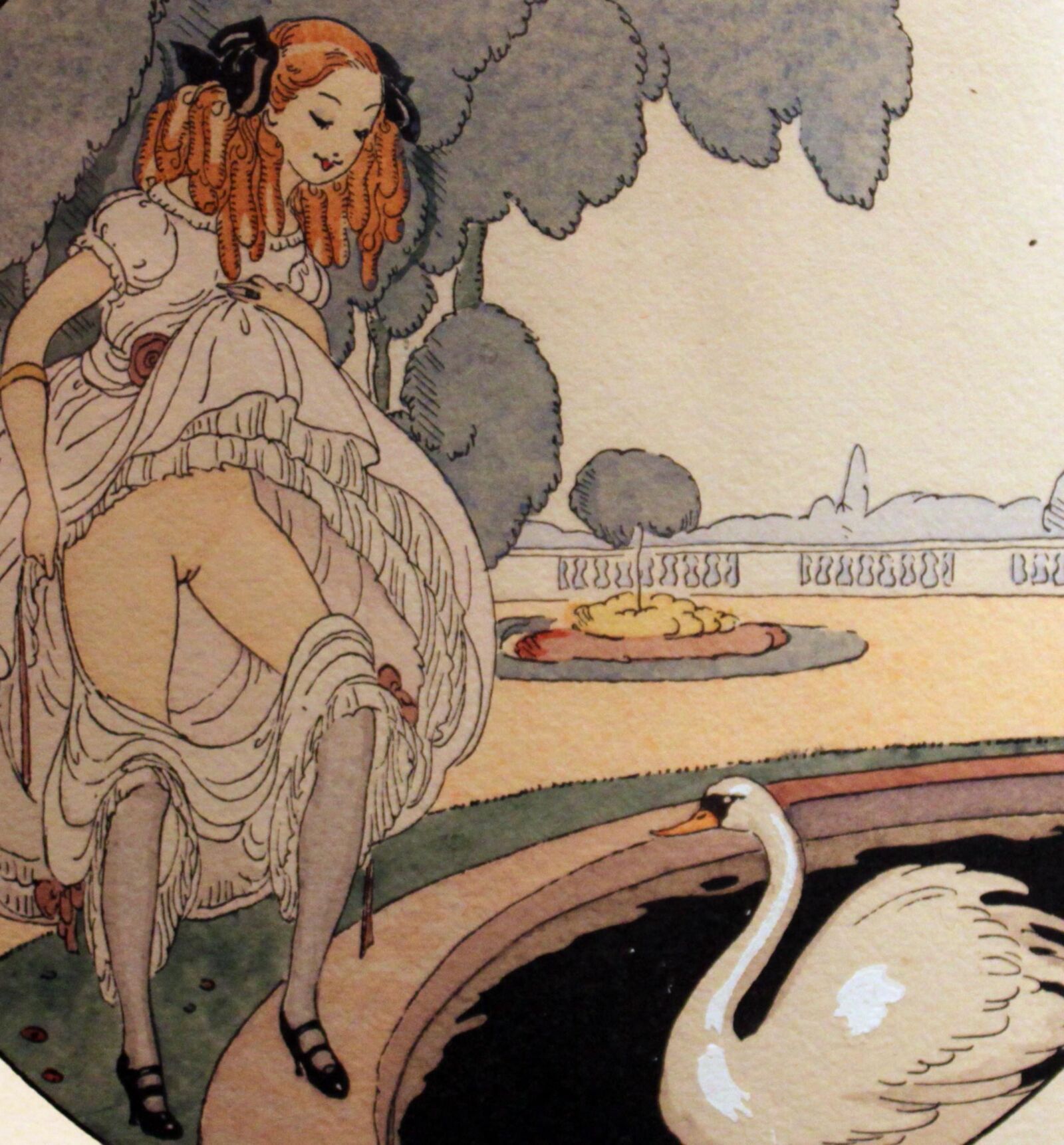 Rare spanking and erotic art
