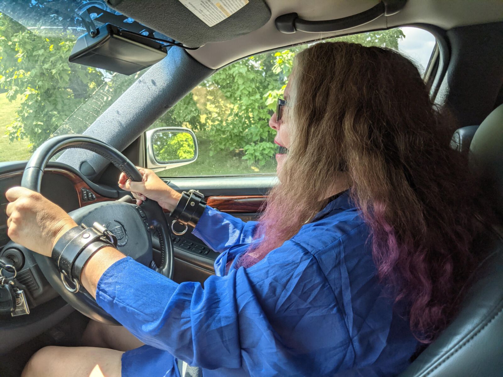 Gagged Slut Out for a Drive