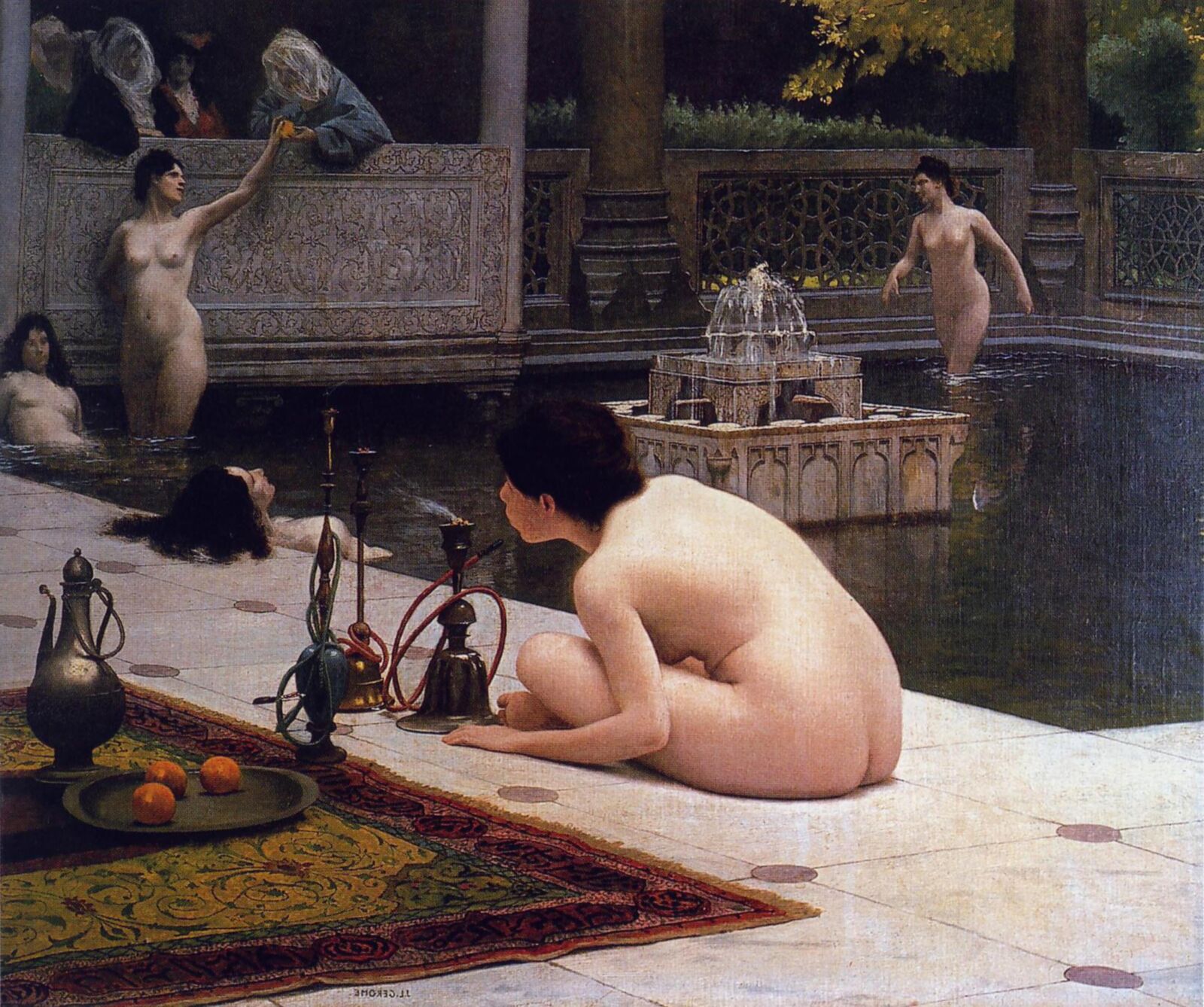 Rare spanking and erotic art