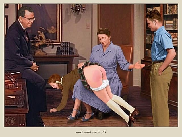 Rare spanking and erotic art