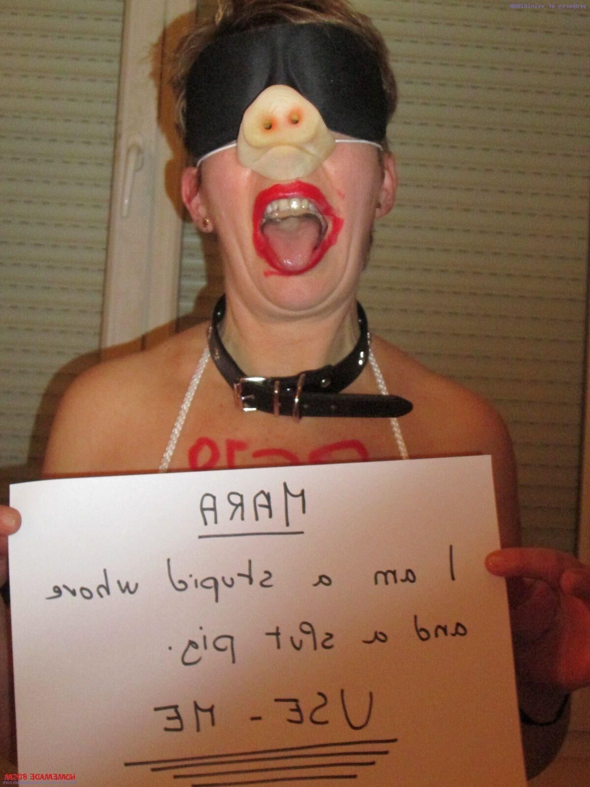 Sluts blindfolded and hooded indoor (part)
