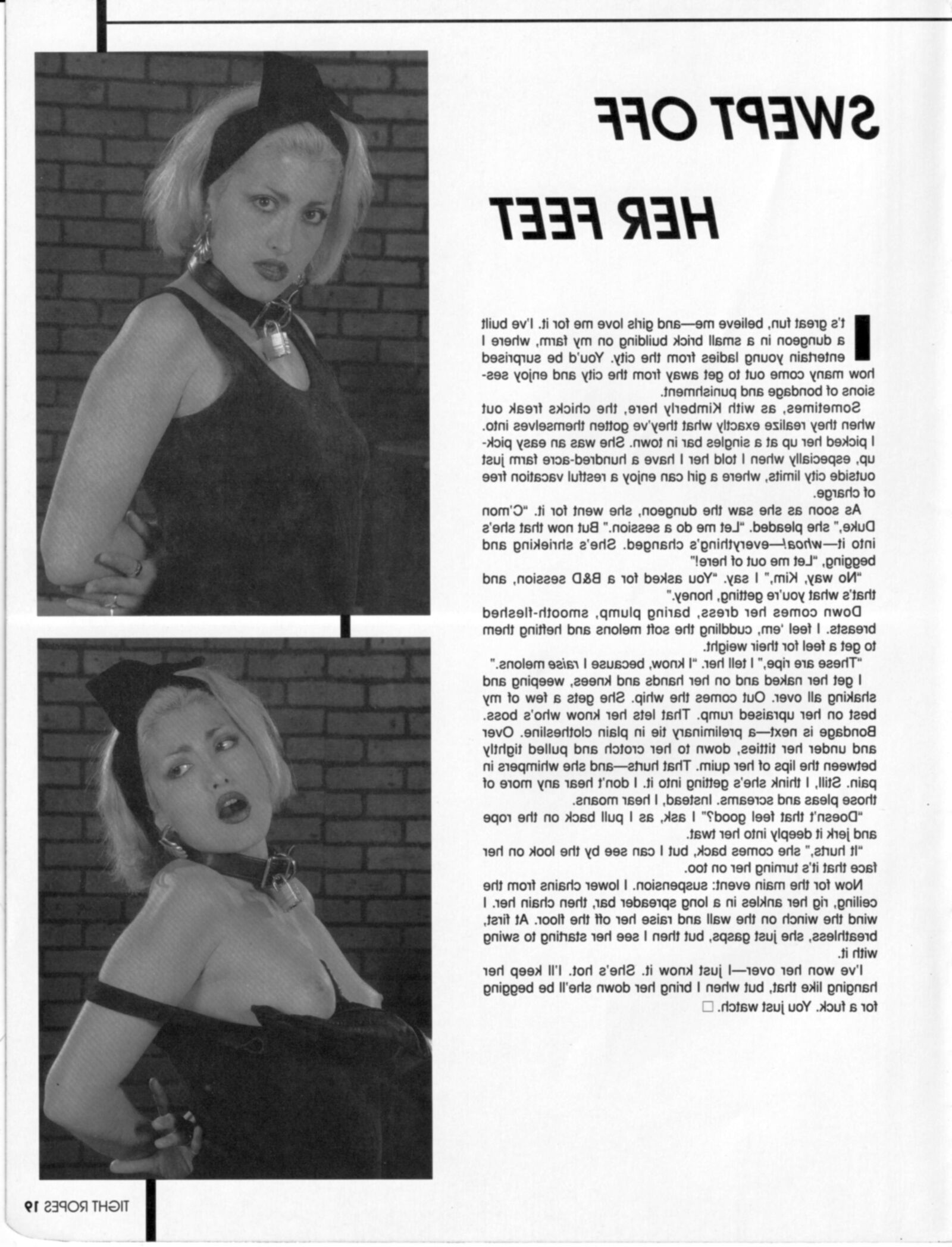 Vintage bondage magazine Tight Ropes 