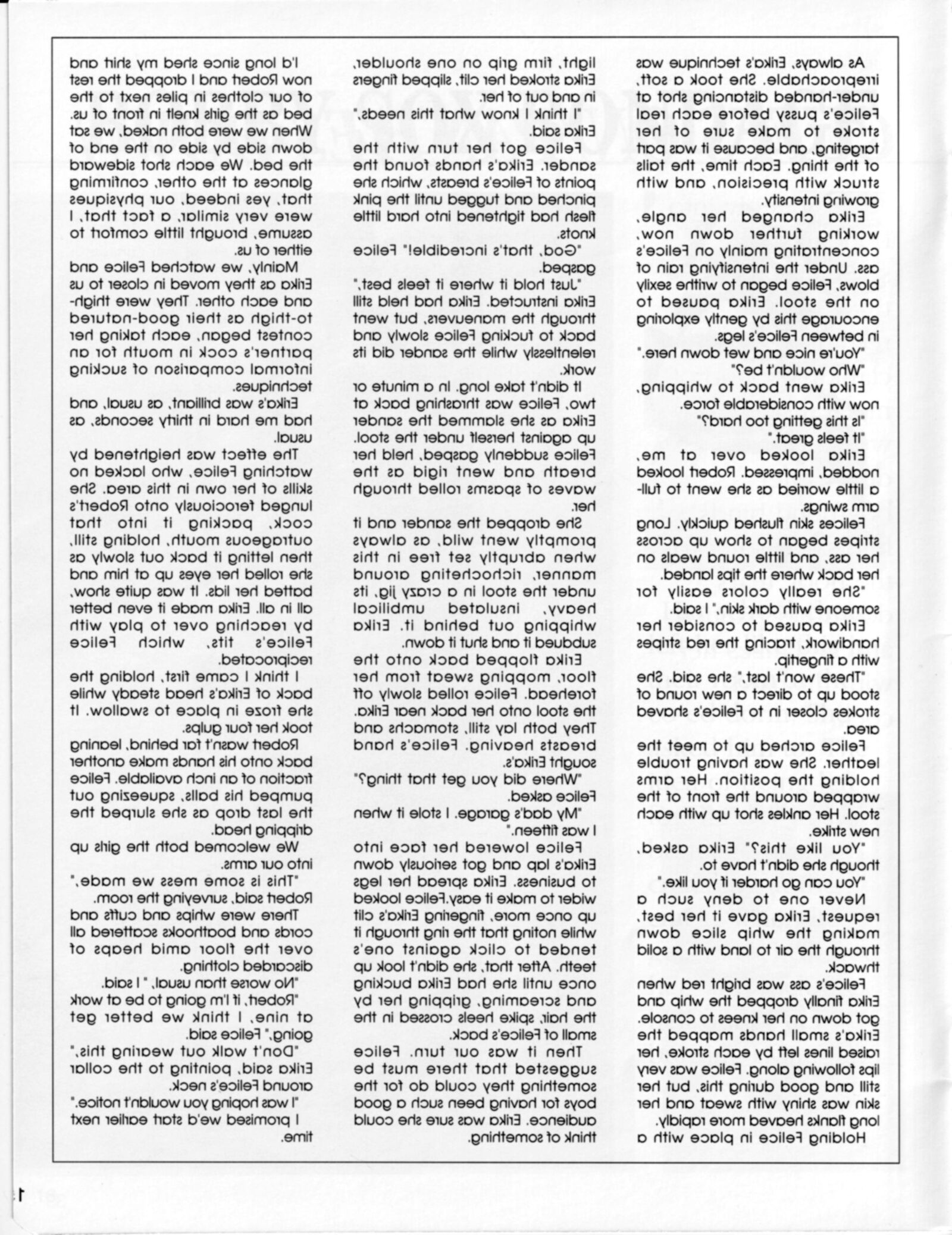 Vintage Bondage Magazine Knoten