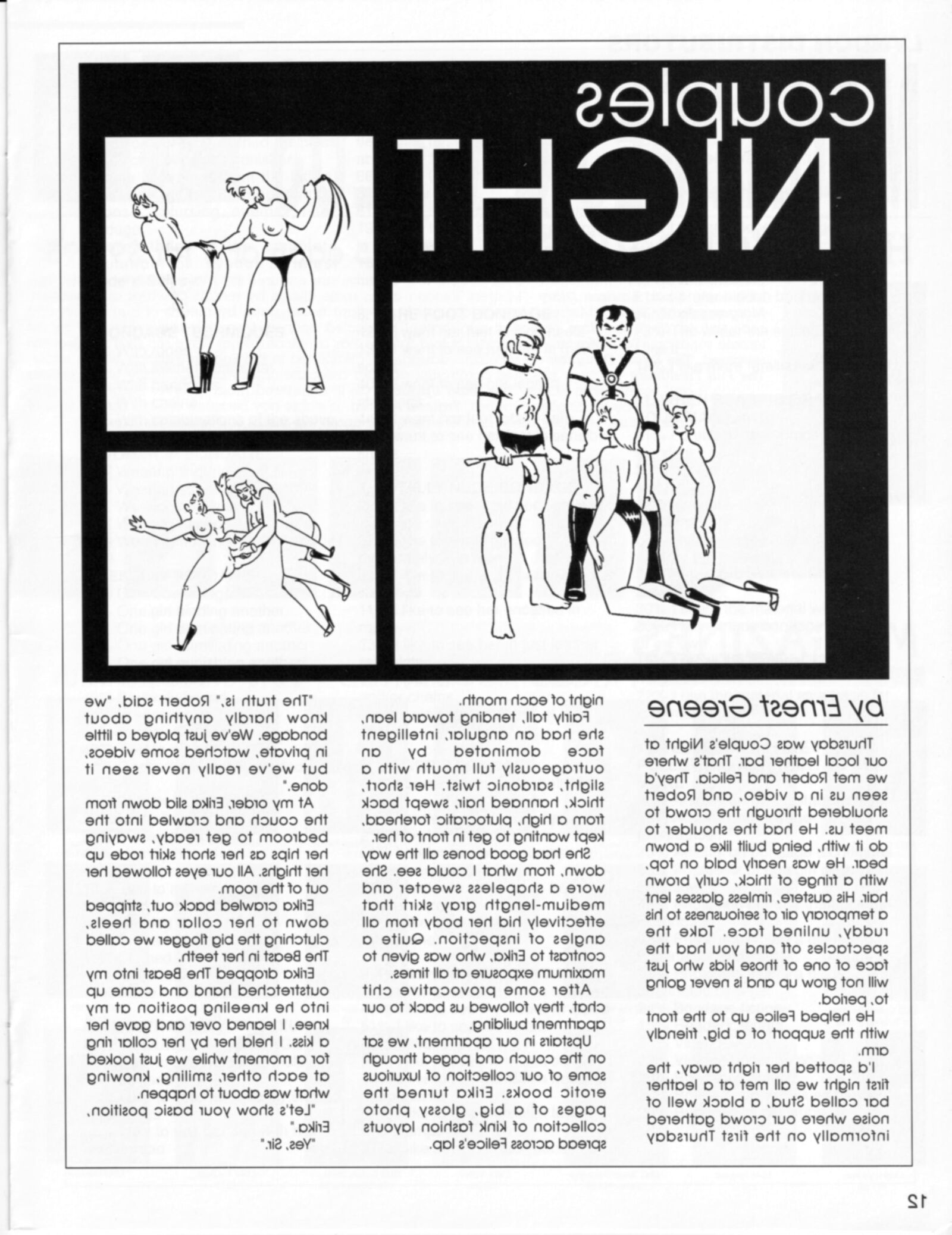 Vintage Bondage Magazine Knoten